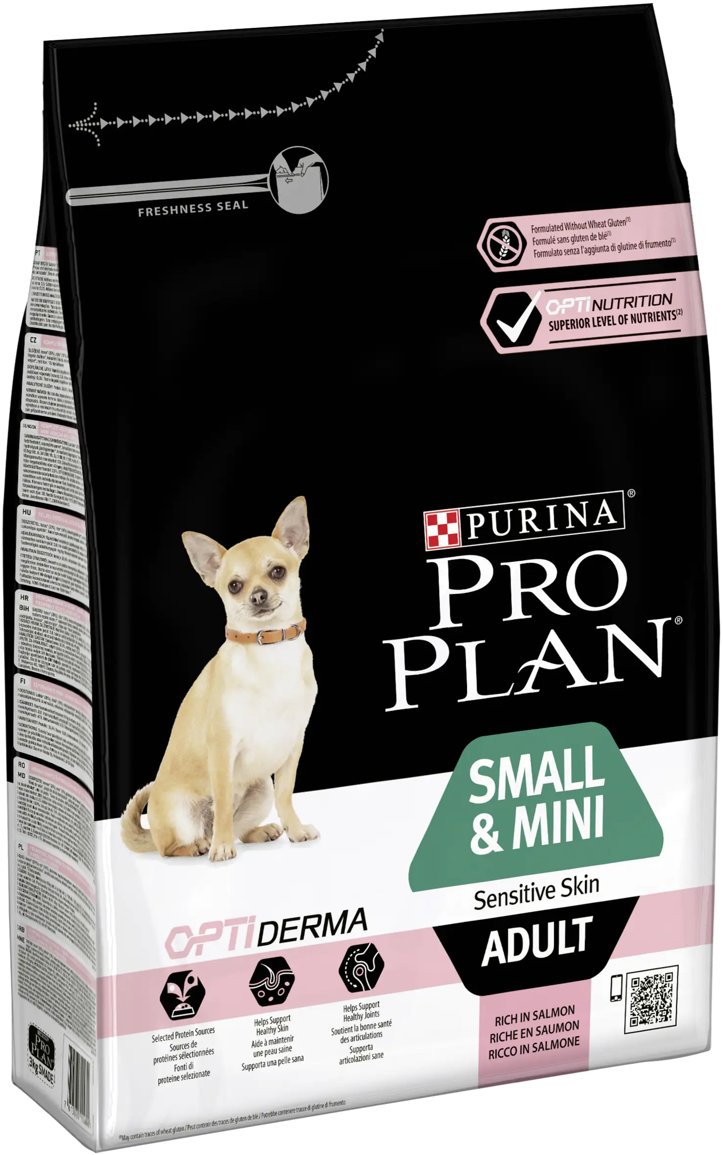 Purina PRO PLAN Dog Small & Mini Adult Sens. Skin Lachs trocken 3 kg Purina PRO PLAN Dog Small & Mini Adult Sens. Skin Lachs trocken 3 kg