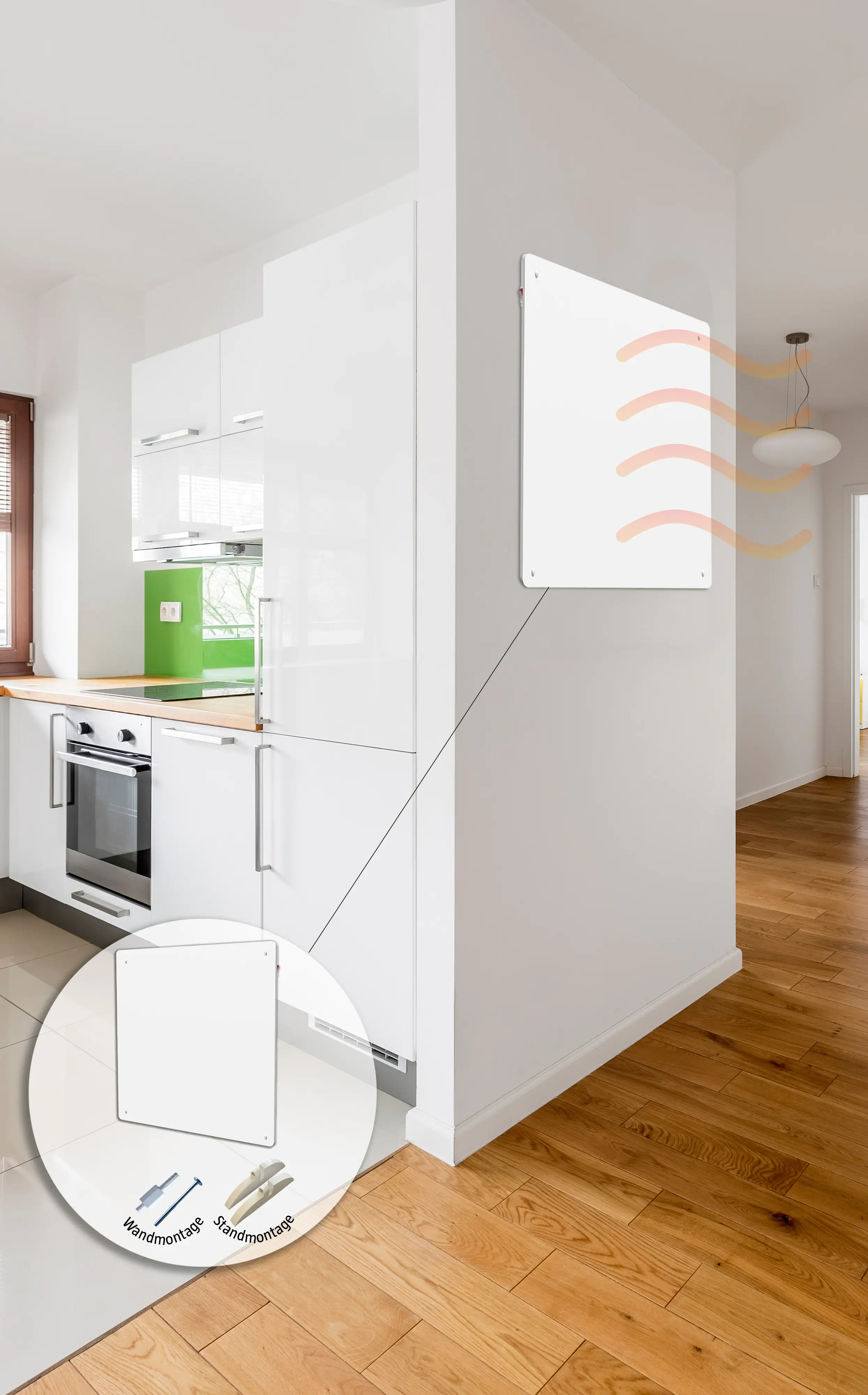 Bella Jolly Infrarot Spiegelheizkörper GP600 60 x 100 cm 600 Watt, spiegel Bella Jolly Infrarot Spiegelheizkörper GP600 60 x 100 cm 600 Watt, spiegel