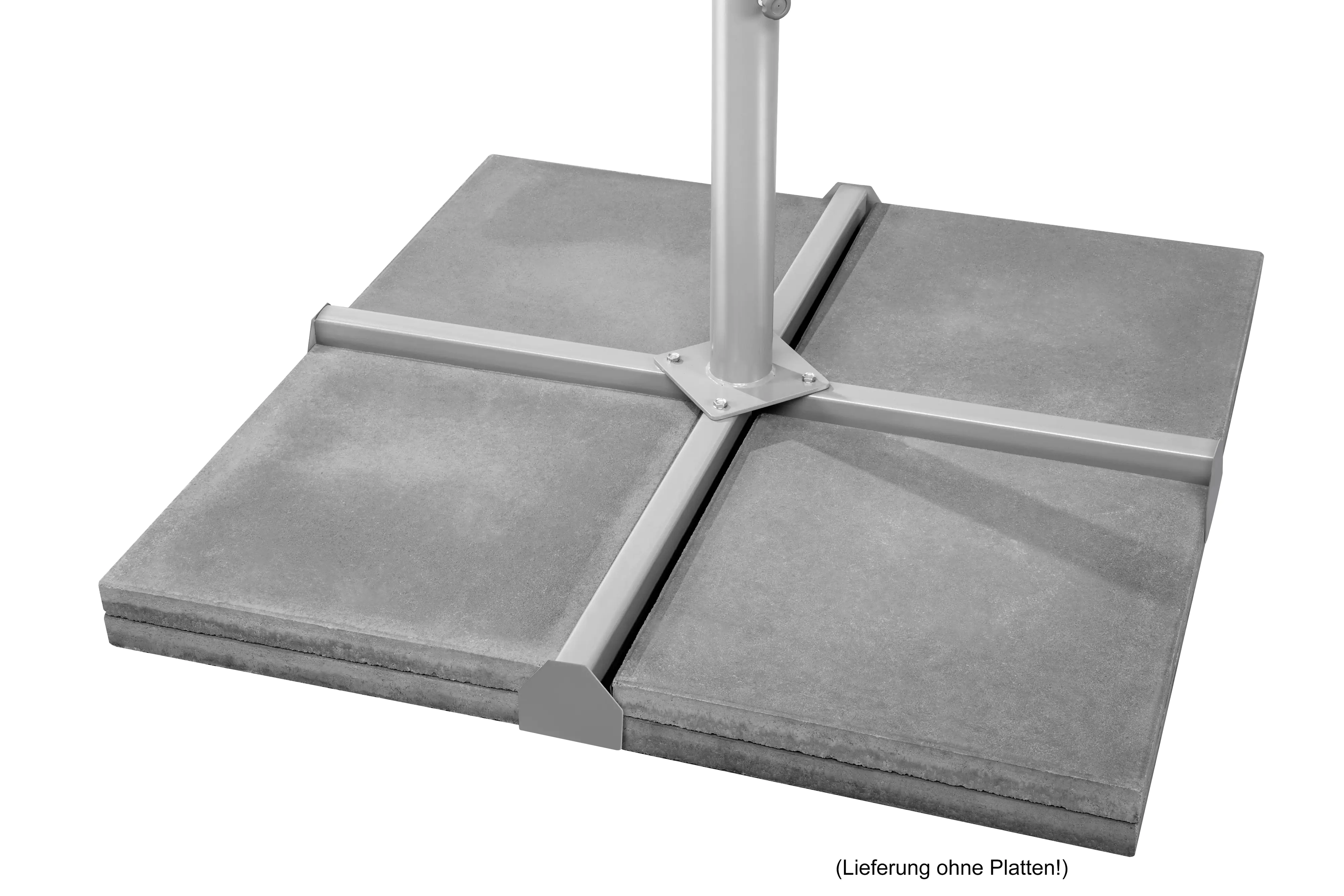 Schneider Sonnenschirm Rooftop silbergrau Ø 350 cm Schneider Sonnenschirm Rooftop silbergrau Ø 350 cm