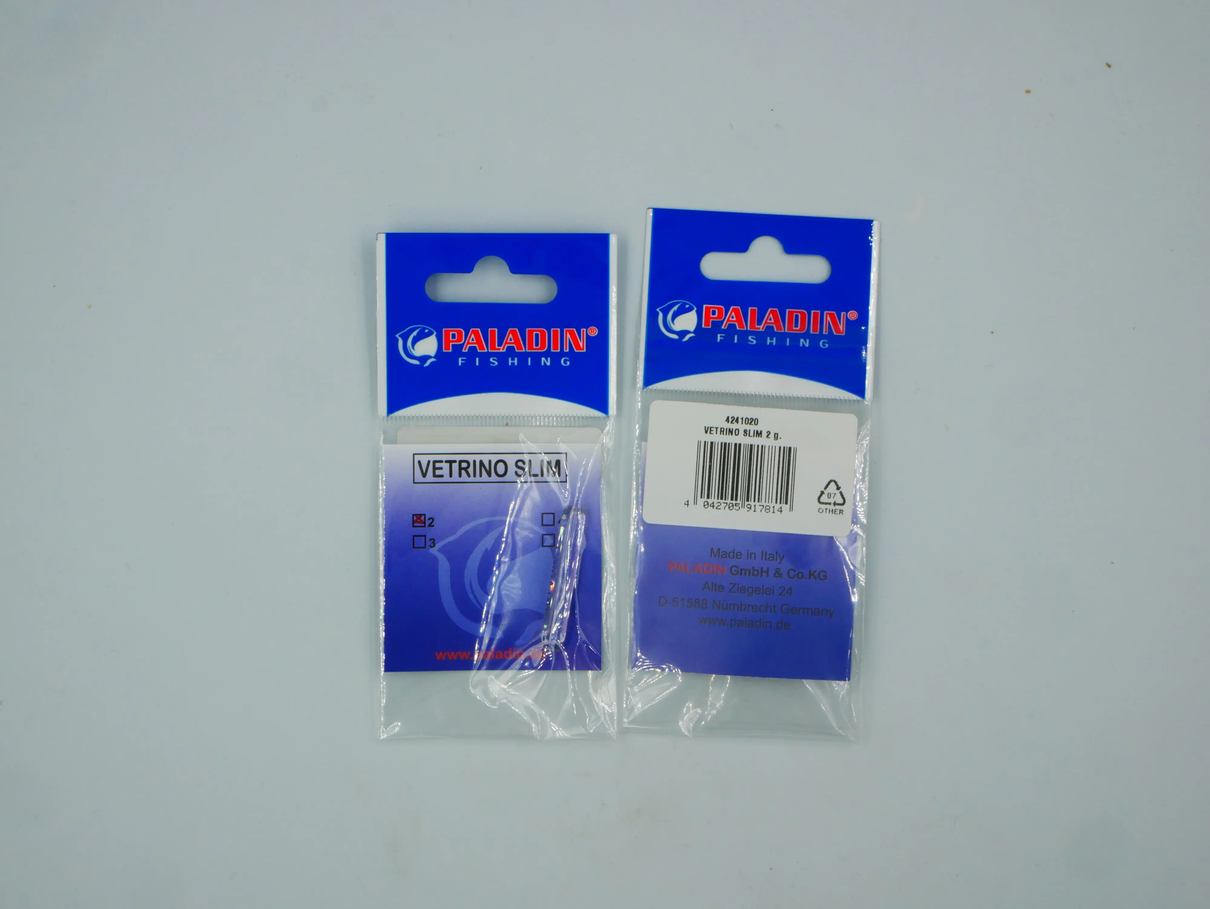 Paladin Glas Gewicht Vetrino Slim 2,0g 2,0g/Glas