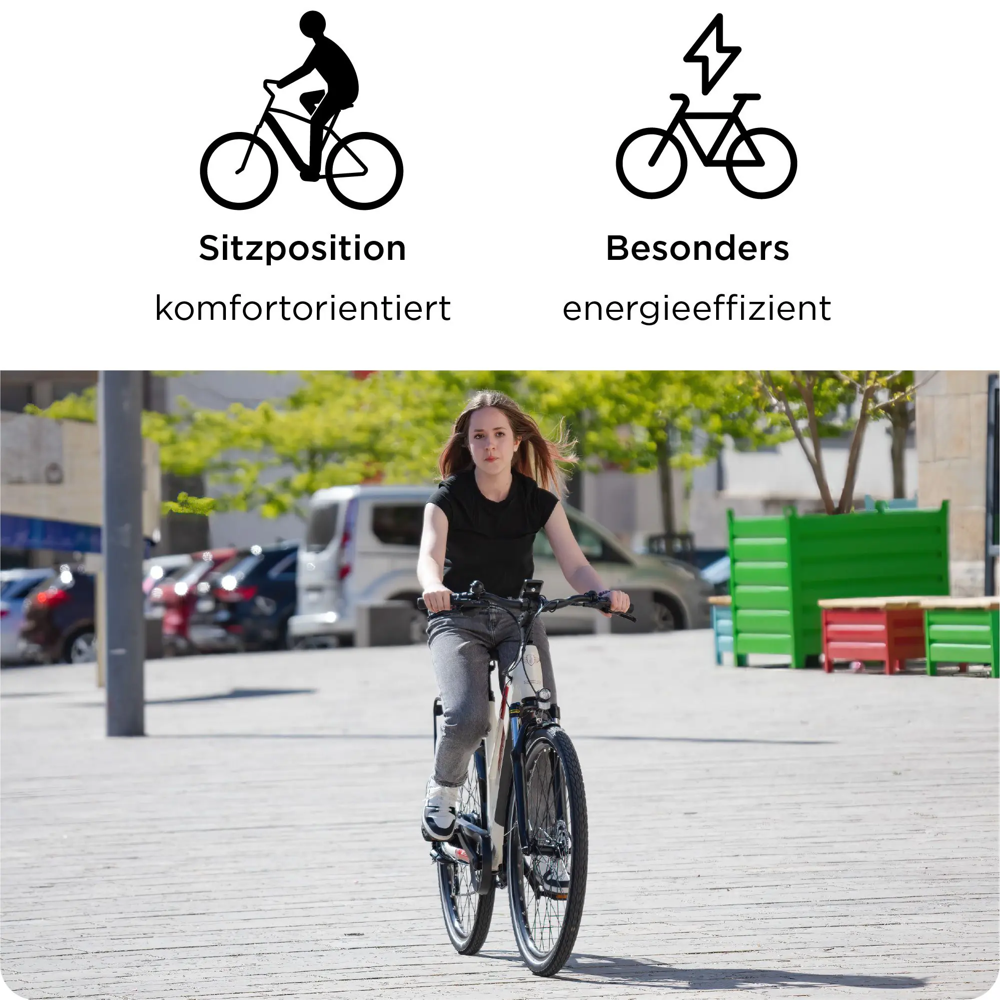 Zündapp E-Bike Z810 Trekking 28 Zoll 8-Gang 550 Wh antique white