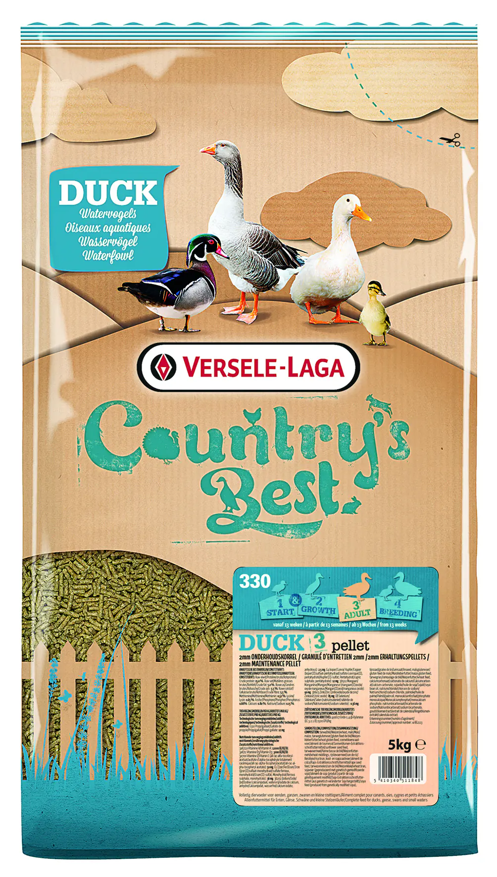 Country's Best Duck 3 Pellet 5 kg