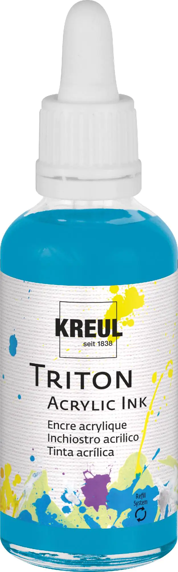 Kreul Triton Acrylic Ink türkisblau 50 ml Kreul Triton Acrylic Ink türkisblau 50 ml