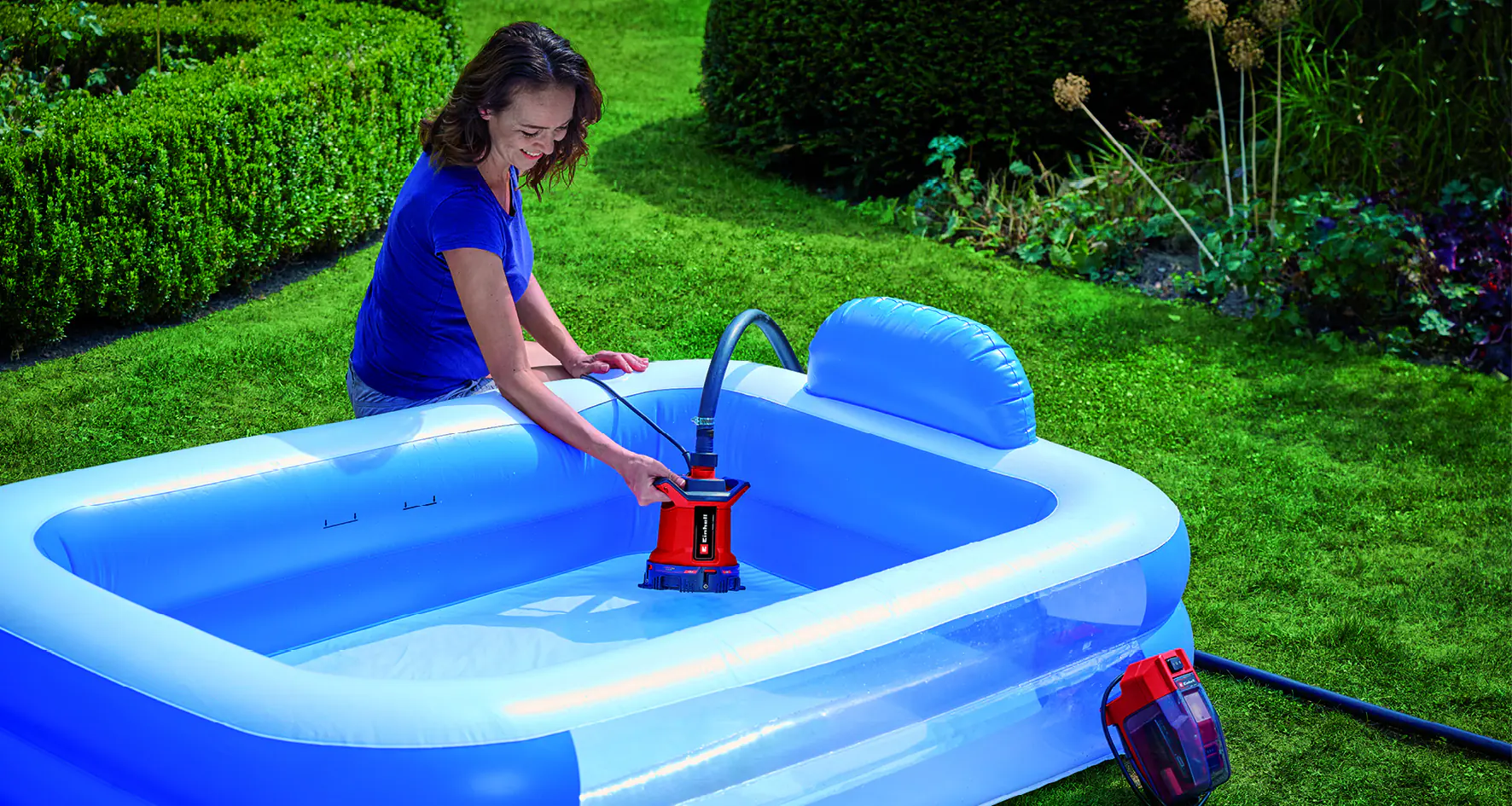 Einhell Akku Schmutzwasserpumpe GE-DP 18/25 LL Li-Solo 7000 l/h