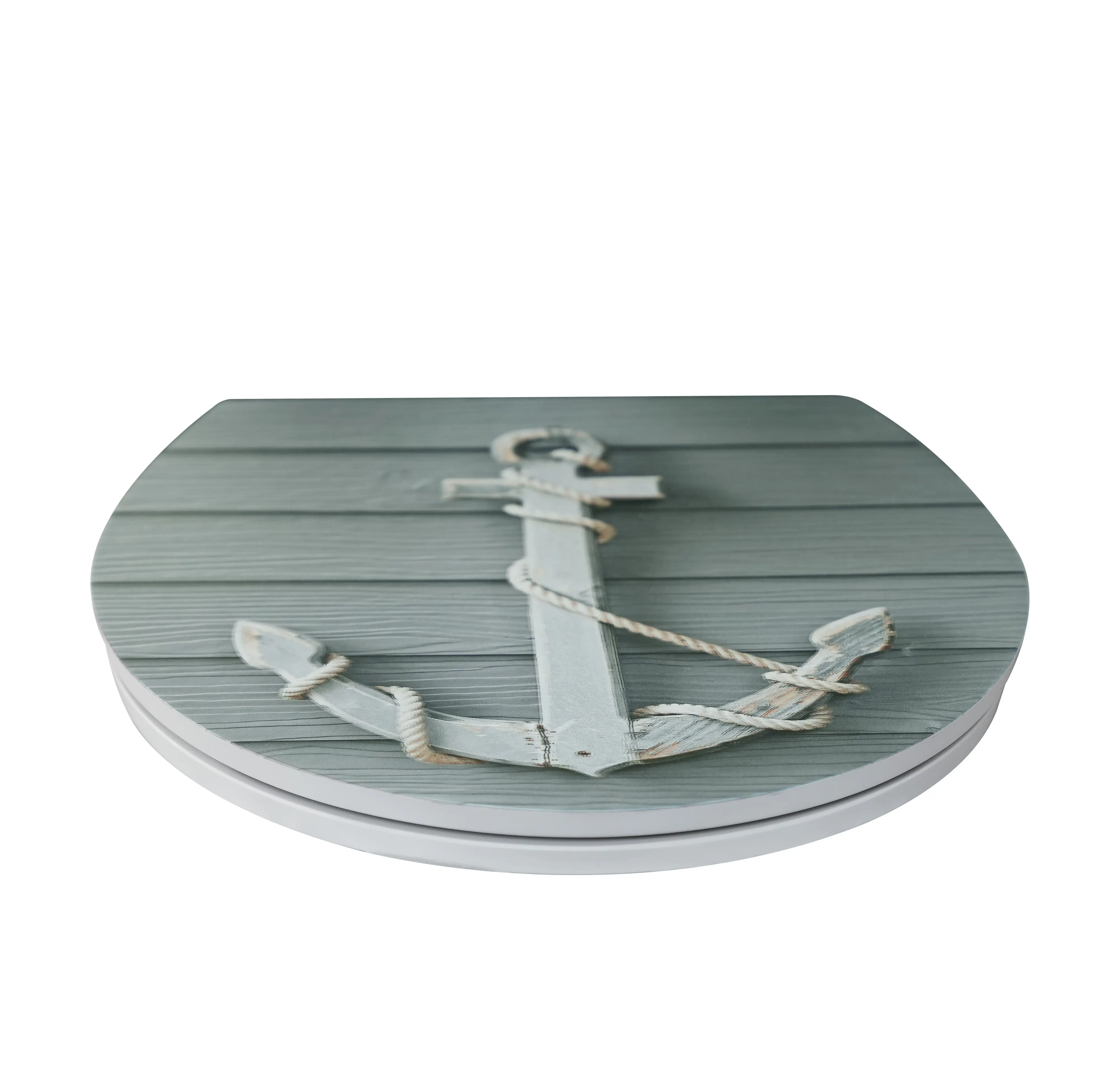 Primaster WC-Sitz mit Absenkautomatik Anker weiß 