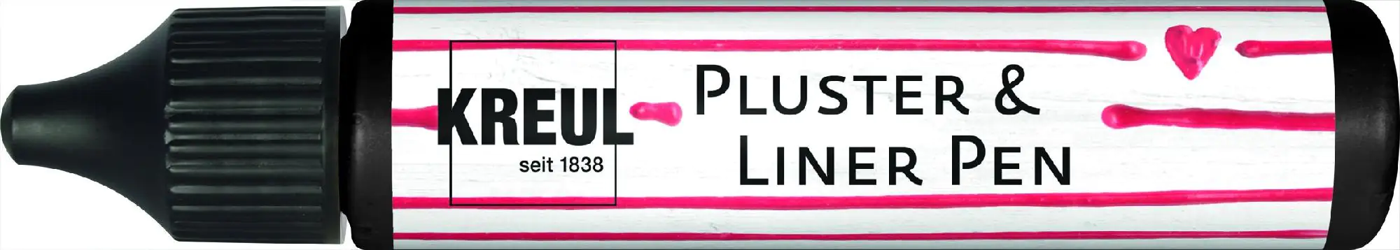 Kreul PicTixx Pluster & LinerPen schwarz 29 ml Kreul PicTixx Pluster & LinerPen schwarz 29 ml