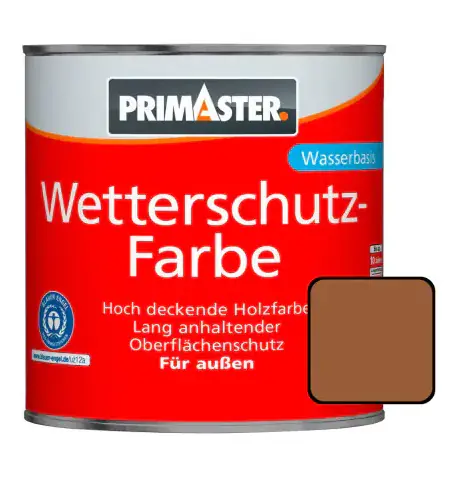Primaster Wetterschutzfarbe 2,5 L braun