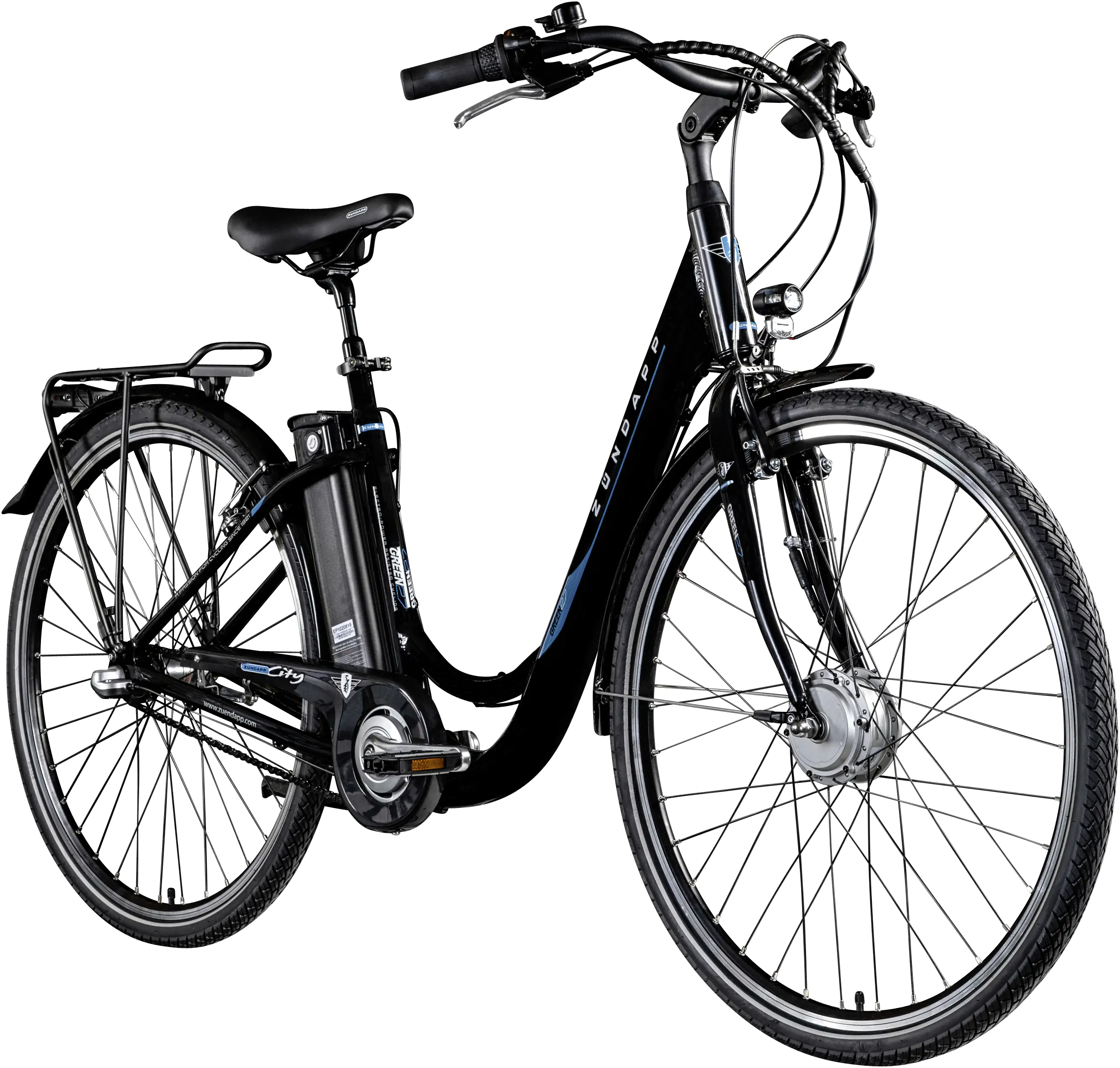 Zündapp E-Bike City Green 2.7 Damen 28 Zoll RH 48cm 3-Gang 374 Wh schwarz blau Zündapp E-Bike City Green 2.7 Damen 28 Zoll RH 48cm 3-Gang 374 Wh schwarz blau