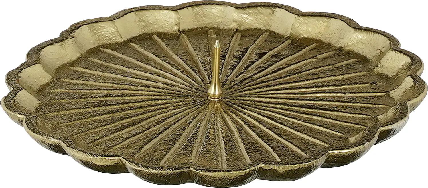 Mica Decorations Kerzenständer Reva aluminium 2,5 x 13 cm gold