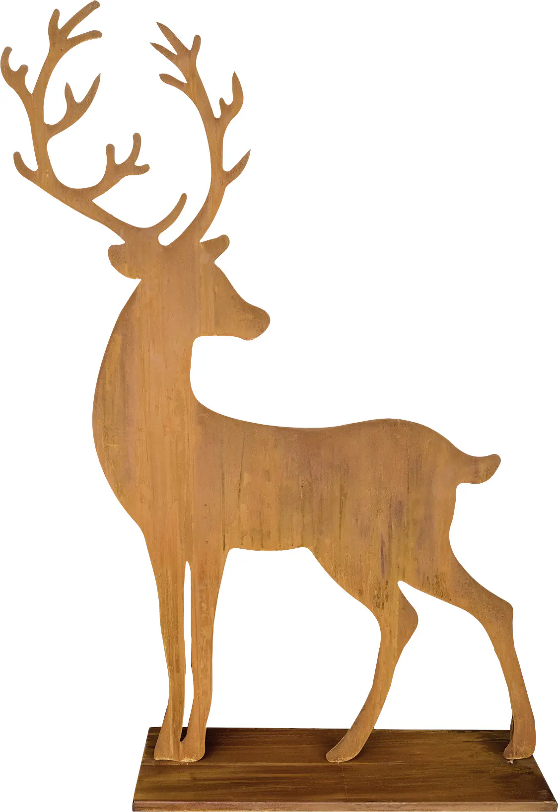 Badeko Hirsch 200 x 120 cm rostbraun