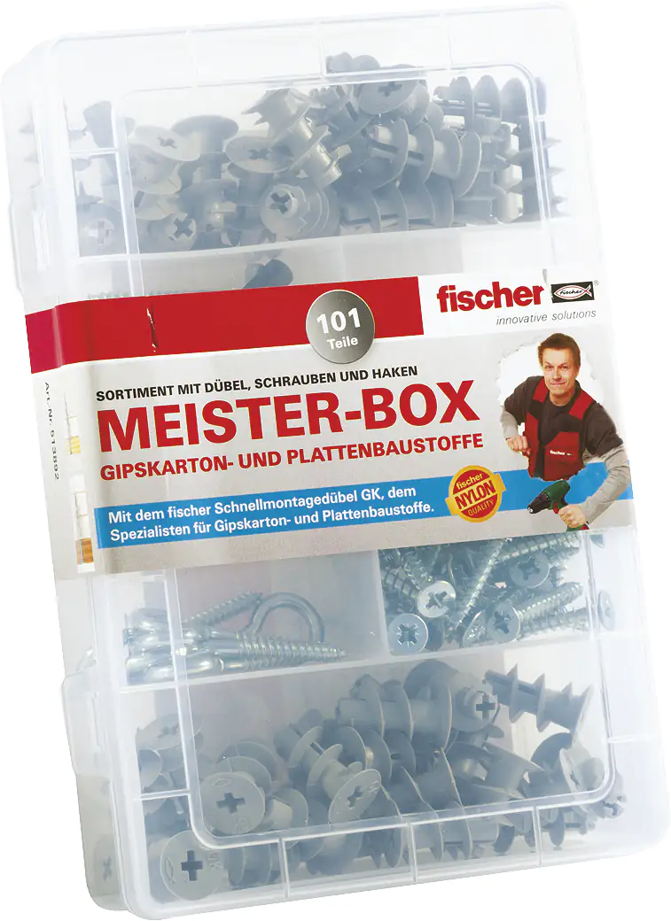 Fischer Dübel Meisterbox - 101 Stück