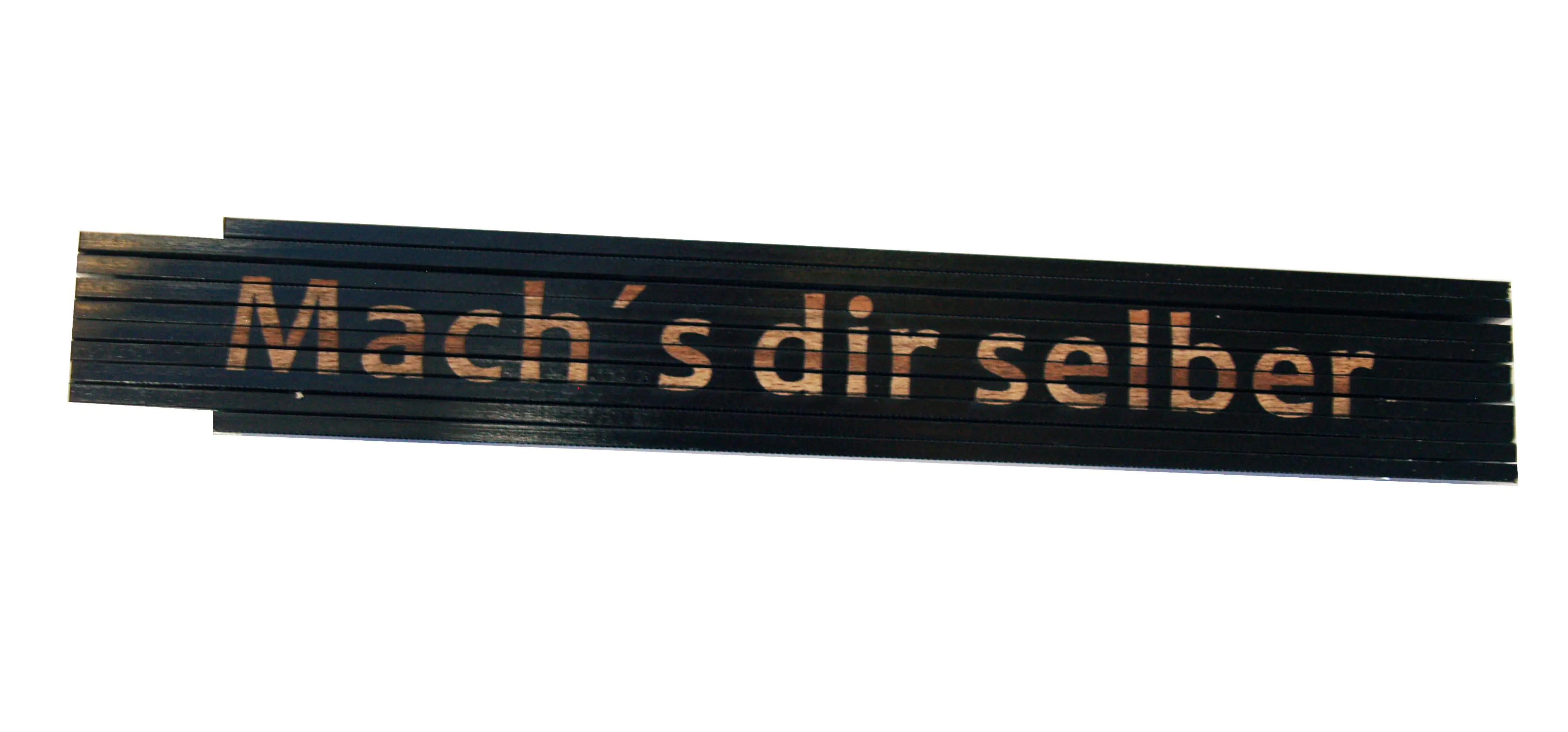 Zollstock Machs Dir selber 2 m schwarz