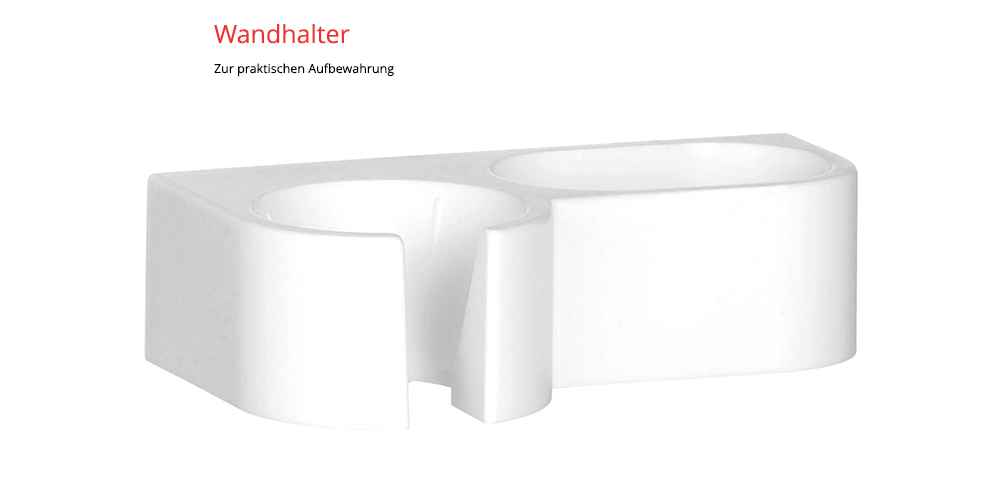 Esge Zauberstab E 120 Select weiß 120 Watt, Spiralkabel, 2 Schaltstufen