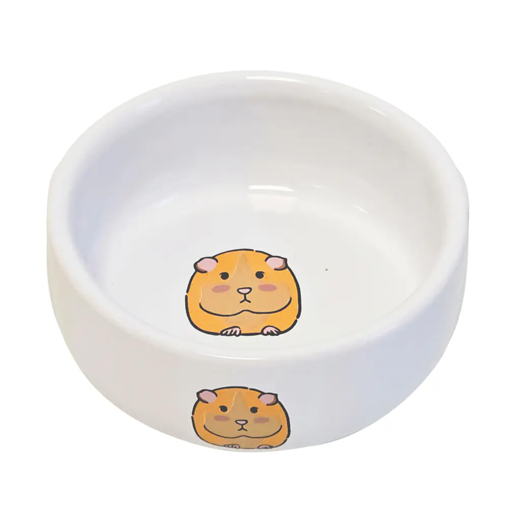 Nobby Nager Napf Keramik Hamster Ø 8 cm weiß