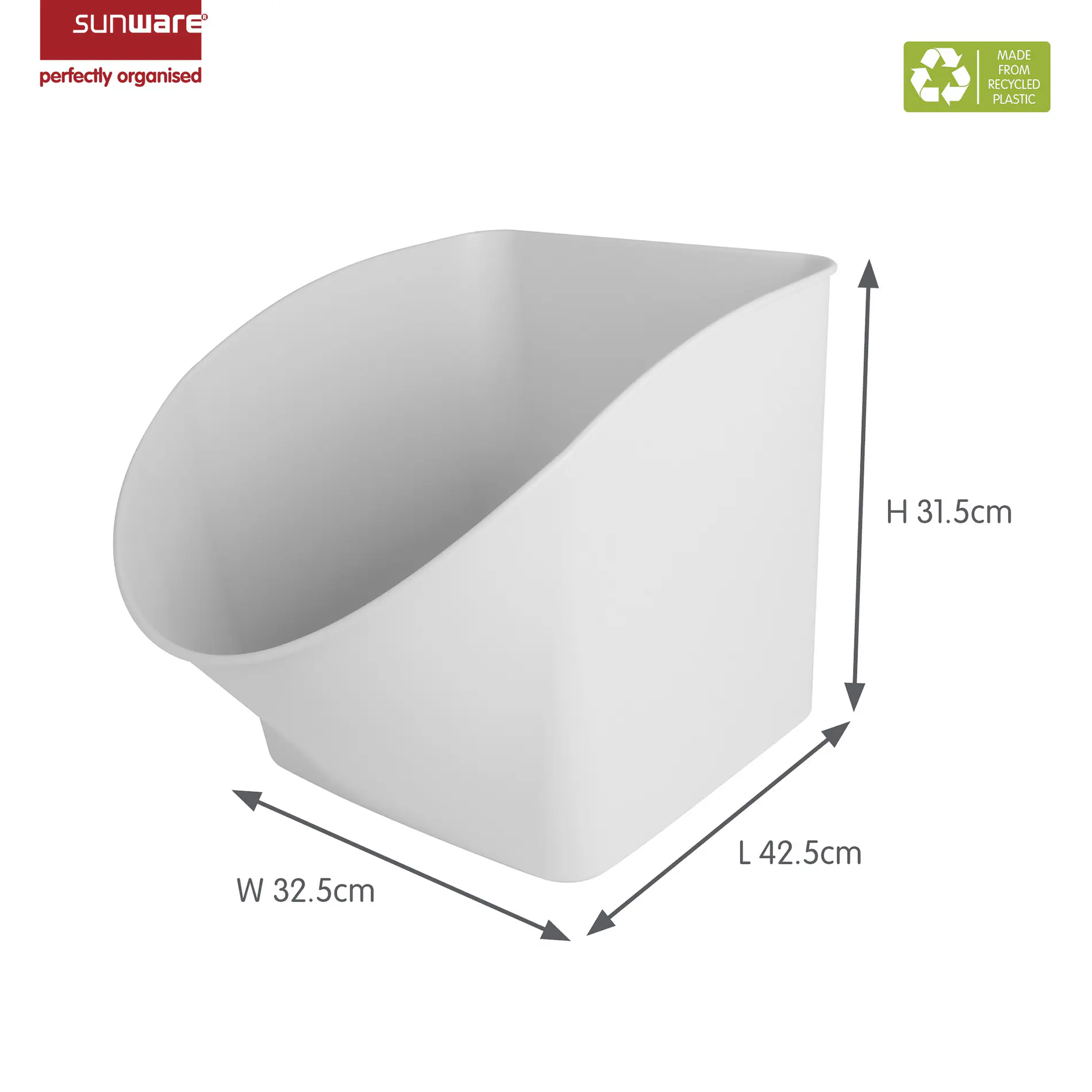 Sunware Sigma home Spielzeugbox 27 L weiß Sunware Sigma home Spielzeugbox 27 L weiß