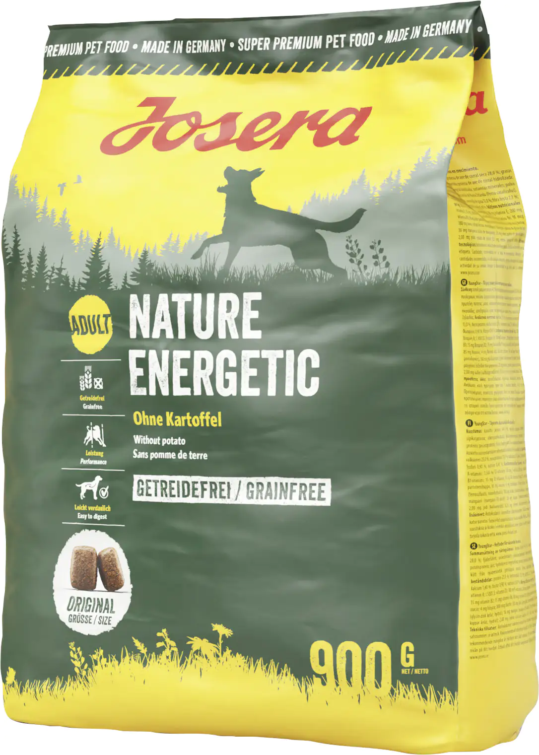 Josera Hundefutter Super Premium Nature Energetic 900 g