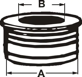 Cornat Gummi-Ablaufverbinder 1 12,7 mm (1/2") x 40 mm