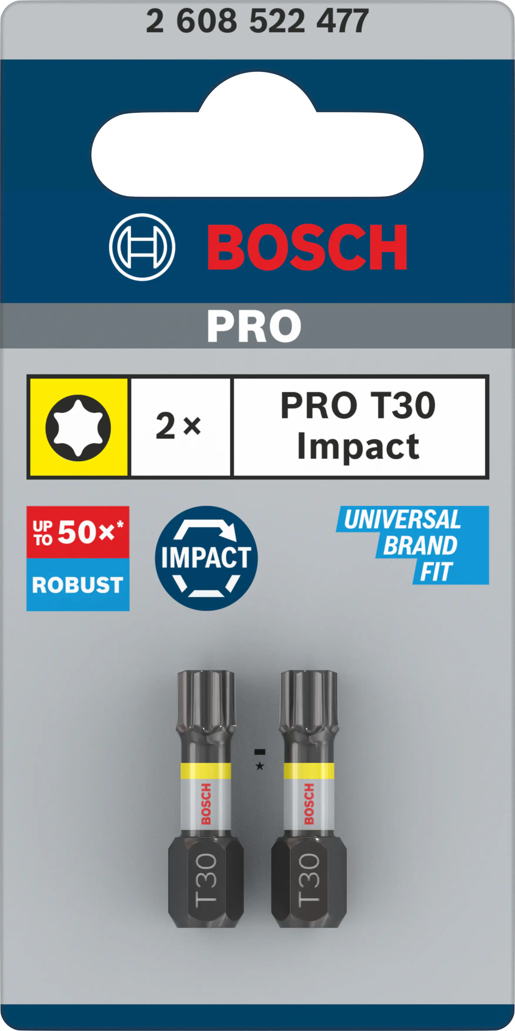 Bosch PRO Impact Bit T30 25 mm 2-teilig