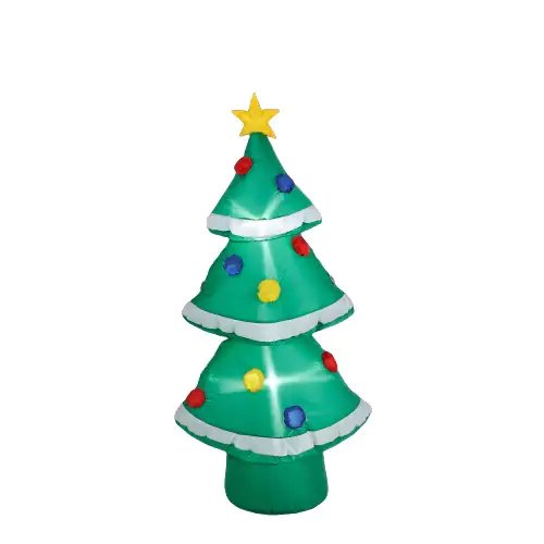 Luca Lighting Weihnachtsbaum aufblasbar grün mit LED Luca Lighting Weihnachtsbaum aufblasbar grün mit LED