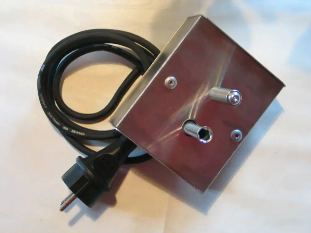 Schneider Grillmotor 10 kg / 230 Volt Edelstahl