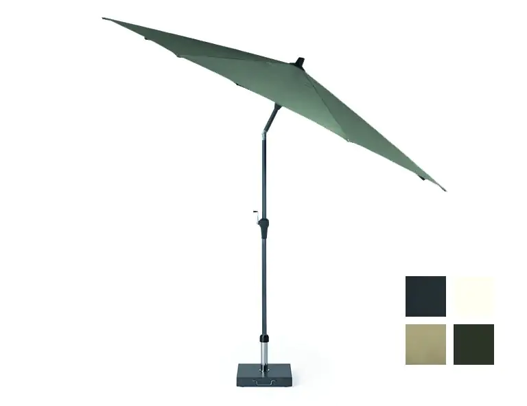 Siena Garden Mittelstockschirm Avio olive Ø 300 cm Siena Garden Mittelstockschirm Avio olive Ø 300 cm