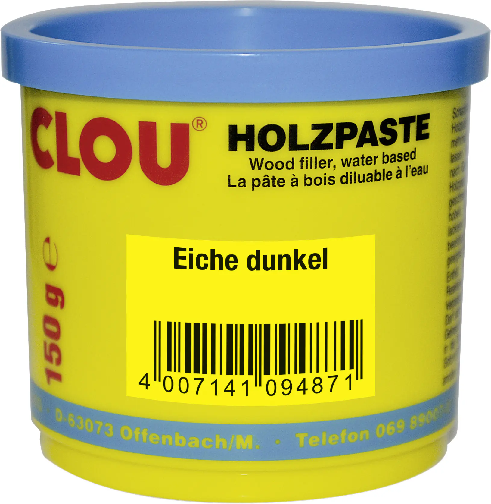 Clou Holzpaste 150 g eiche dunkel