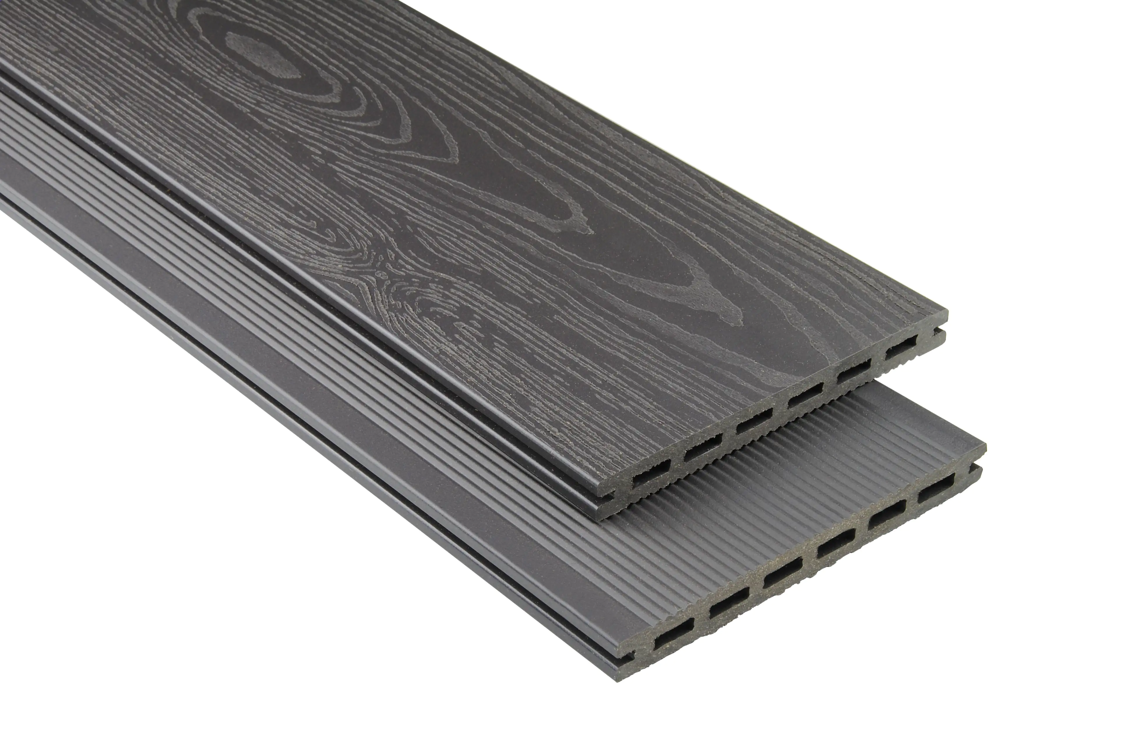 Kovalex Terrassendiele WPC 19 x 2,0 cm graubraun mattiert Meterware Kovalex Terrassendiele WPC 19 x 2,0 cm graubraun mattiert Meterware