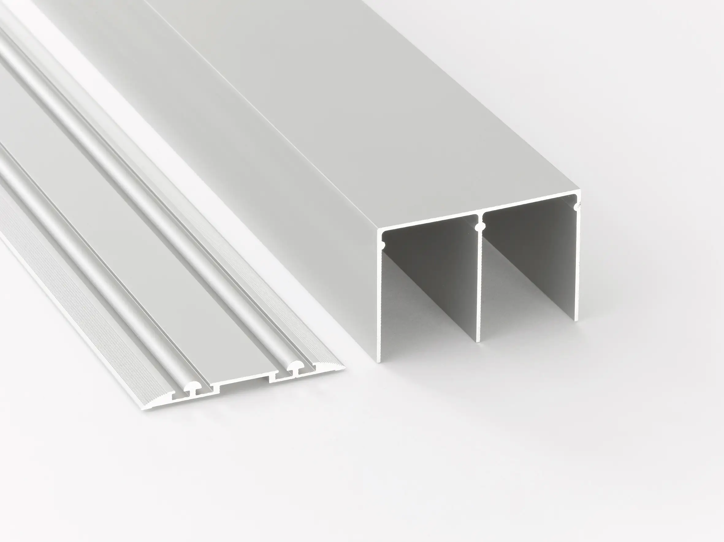 Schienen-Bausatz Rapid Aluminium, silber eloxiert Schienen-Bausatz Rapid Aluminium, silber eloxiert