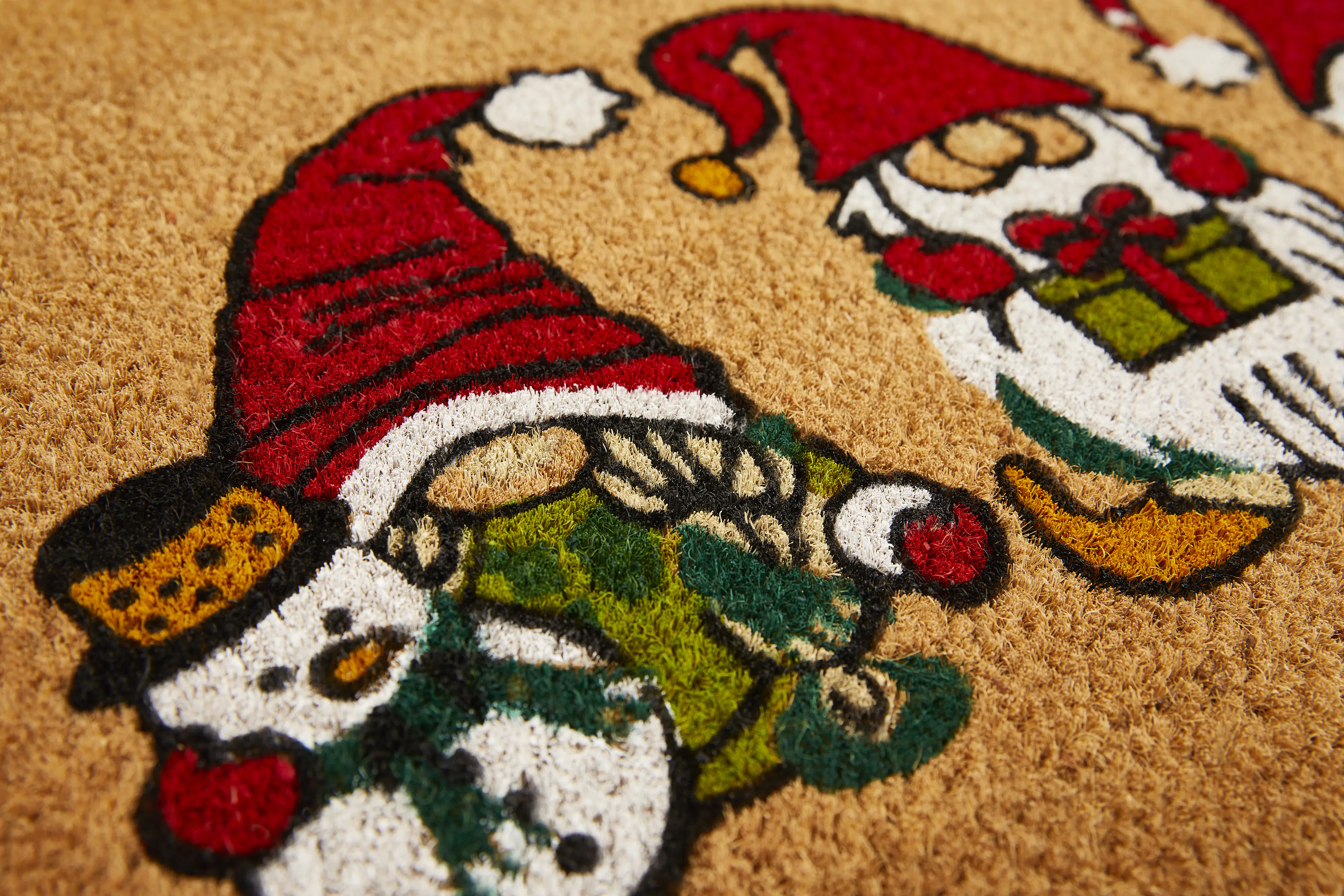 Andiamo Fußmatte Donus Weihnachtsmotiv 40 x 60 cm natur