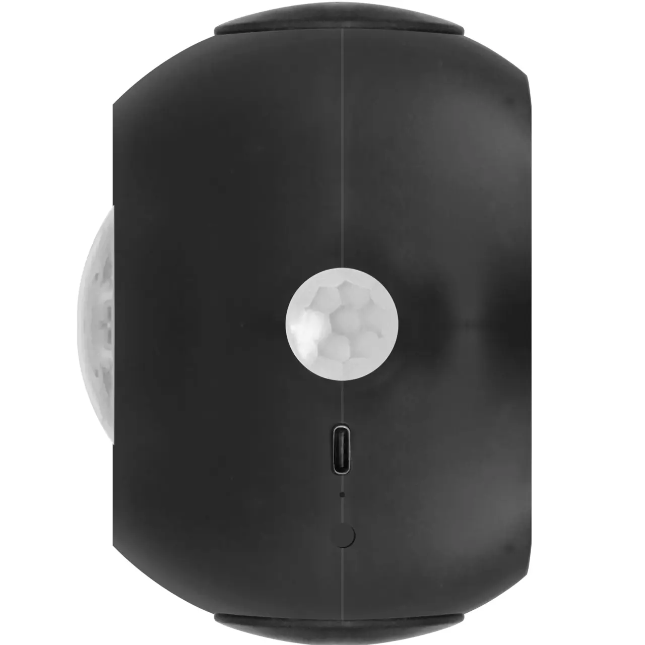 REV LED-Akku-Spot rund mit Sensor schwarz dimmbar