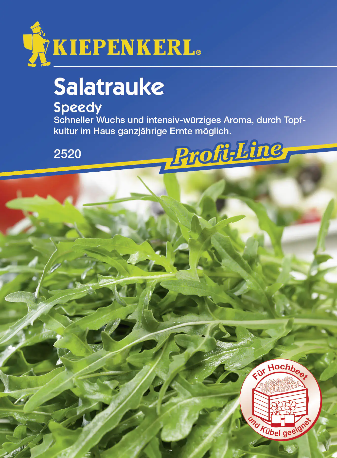 Kiepenkerl Salatrauke Speedy Eruca sativa, Inhalt: ca. 100 Pflanzen Kiepenkerl Salatrauke Speedy Eruca sativa, Inhalt: ca. 100 Pflanzen