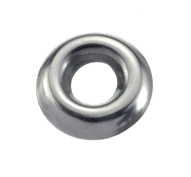 Schraubenrosetten 11,0 x 4 mm, 30 Stück, Edelstahl