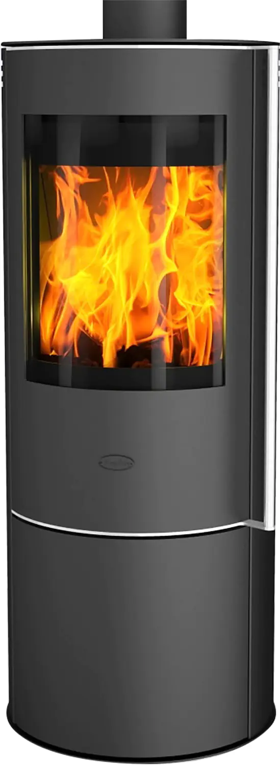 Fireplace Kaminofen Isola Stahl, schwarz, 5 kW