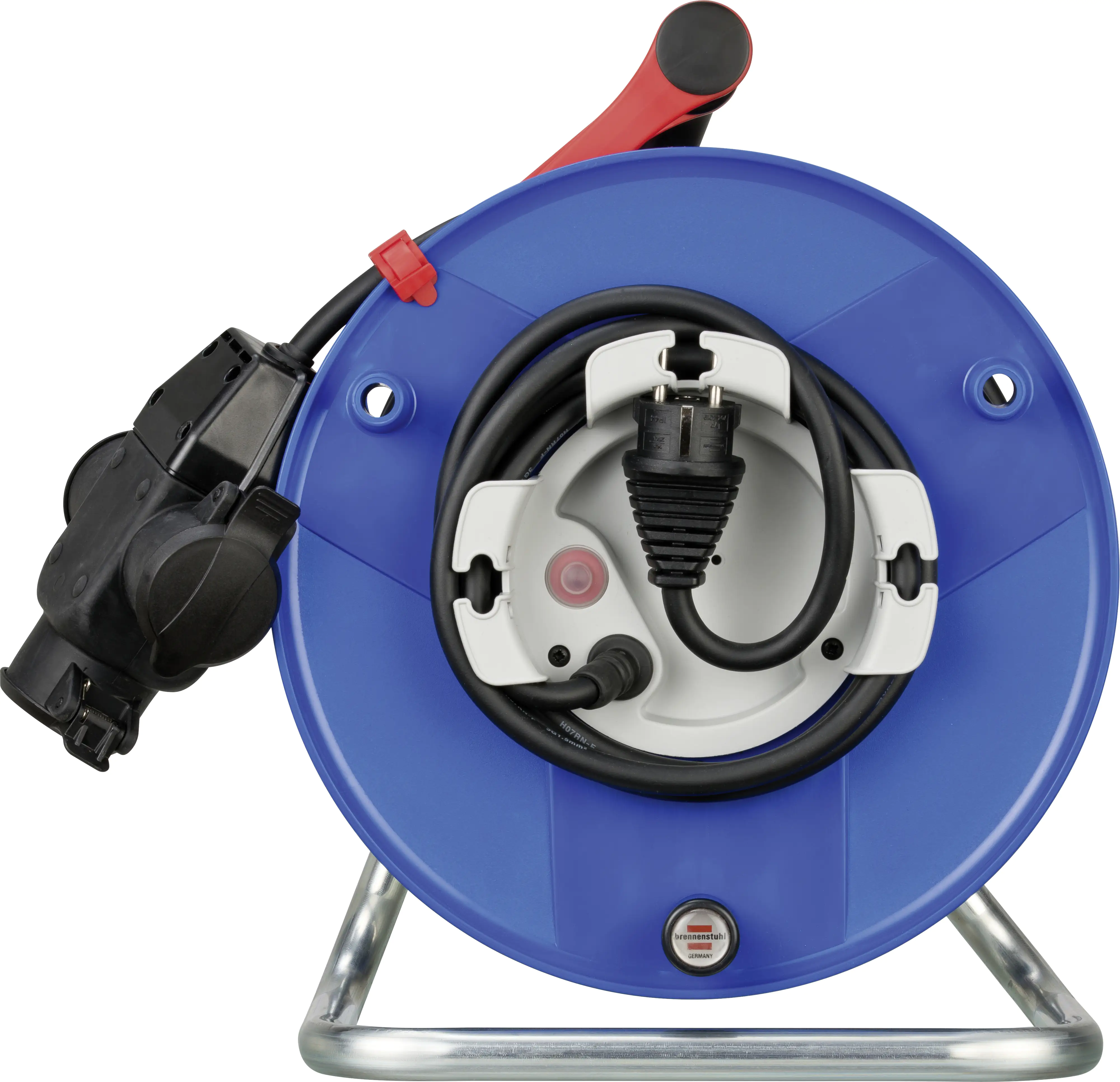 Brennenstuhl Garten-Kabeltrommel Außen 38+2m H07RN-F3G1.5 , schwarz