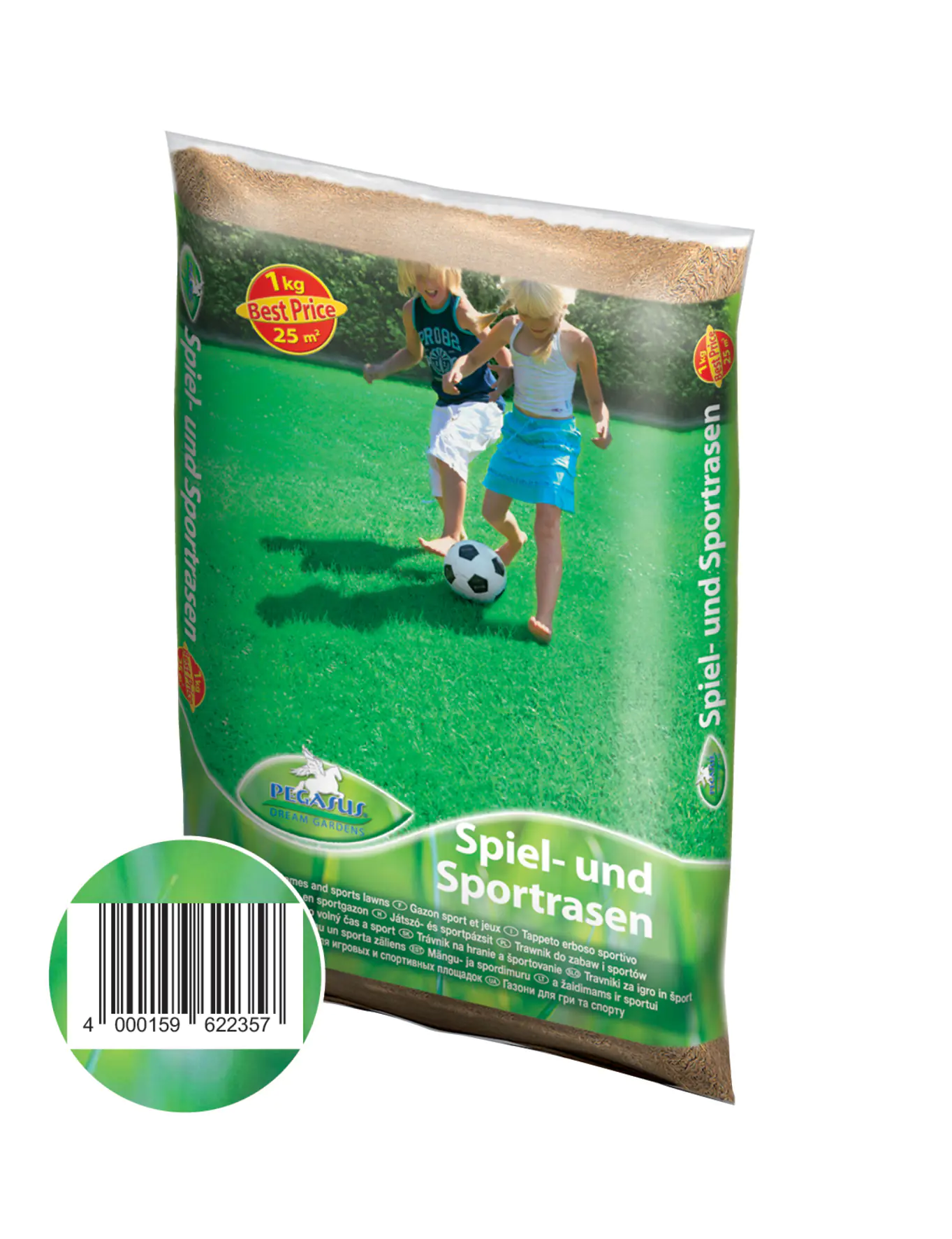 Pegasus Rasensaatgut Spiel + Sport 1 kg