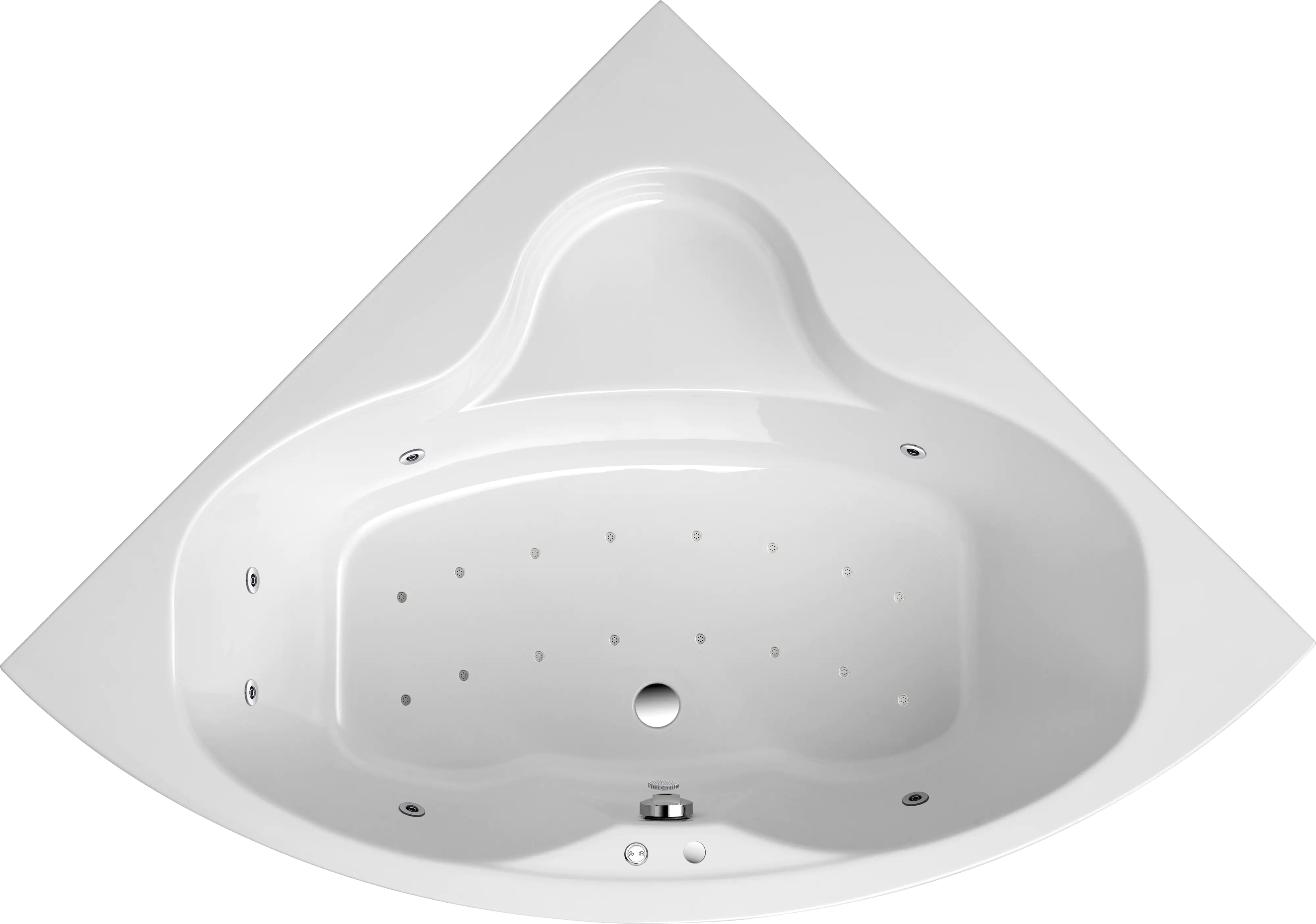 Ottofond Whirlpool-System Katamaran 148 cm, Typ 3