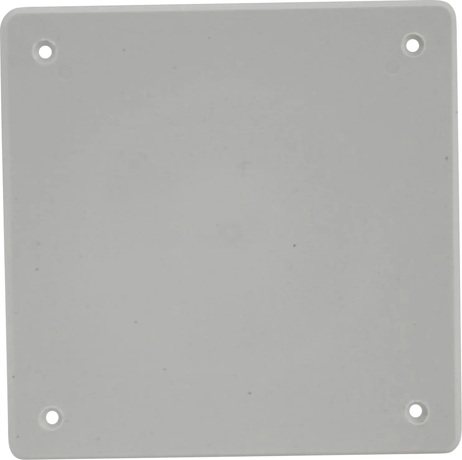 Deckel für Unterputz-Abzweigkasten 100 x 100 mm, weiß
