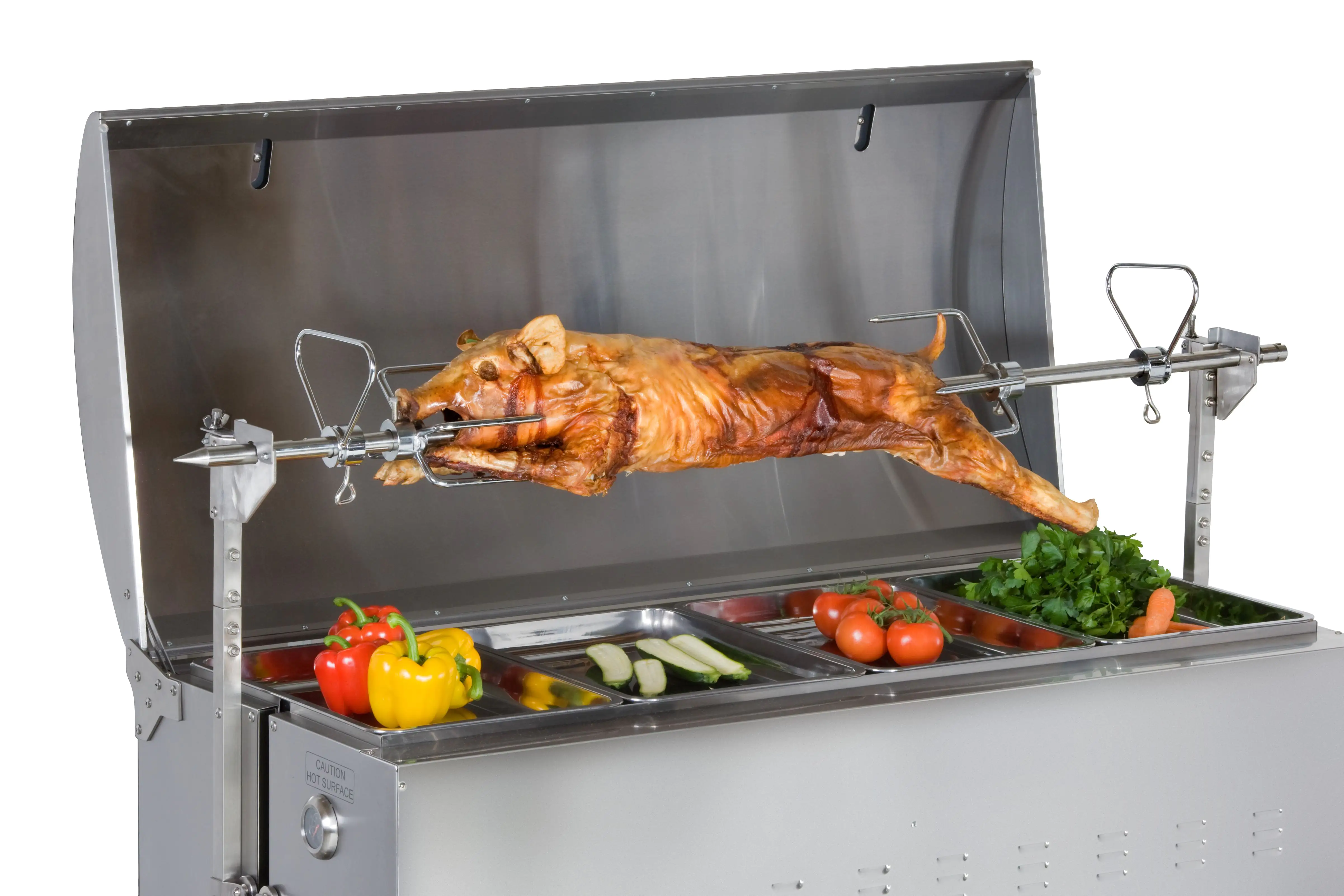 4011964121201_19 Tepro Gasgrill Columbus für Spanferkel, Lamm und Hähnchen