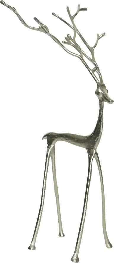 Kaemingk Dekofigur Rentier Aluminium