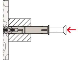 Fischer Langschaftdübel SXR 8.0 x 120 mm - 4 Stück