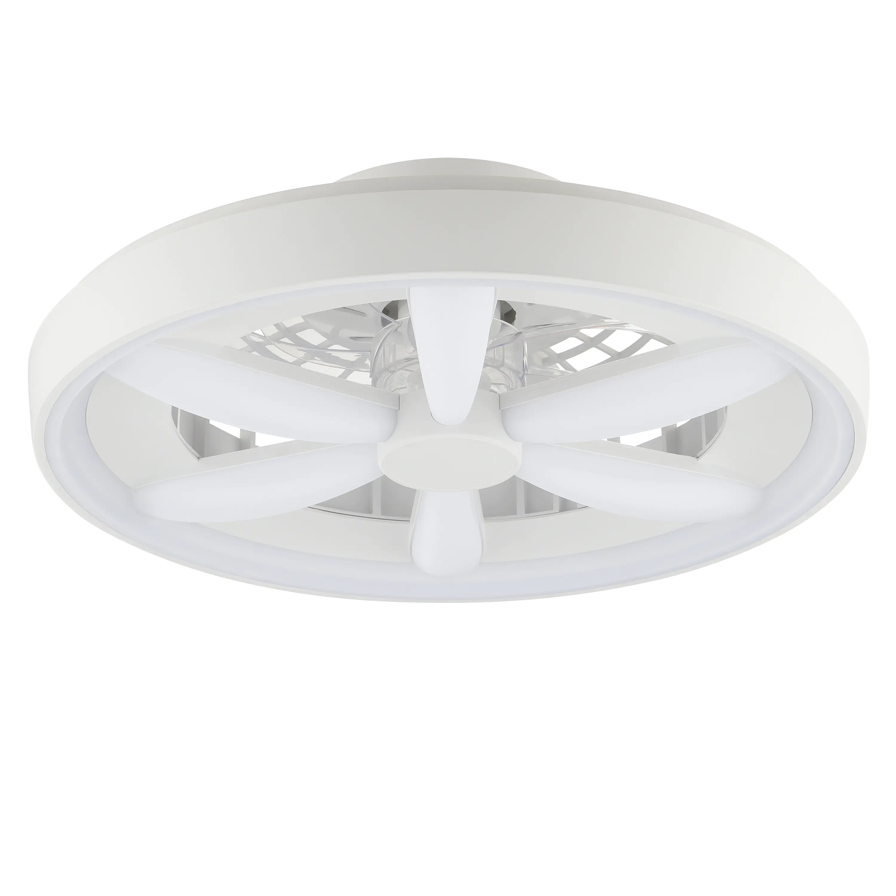 Brilliant LED Deckenleuchte mit Ventilator Gaiano Ø 48 cm 48 W weiß Brilliant LED Deckenleuchte mit Ventilator Gaiano Ø 48 cm 48 W weiß