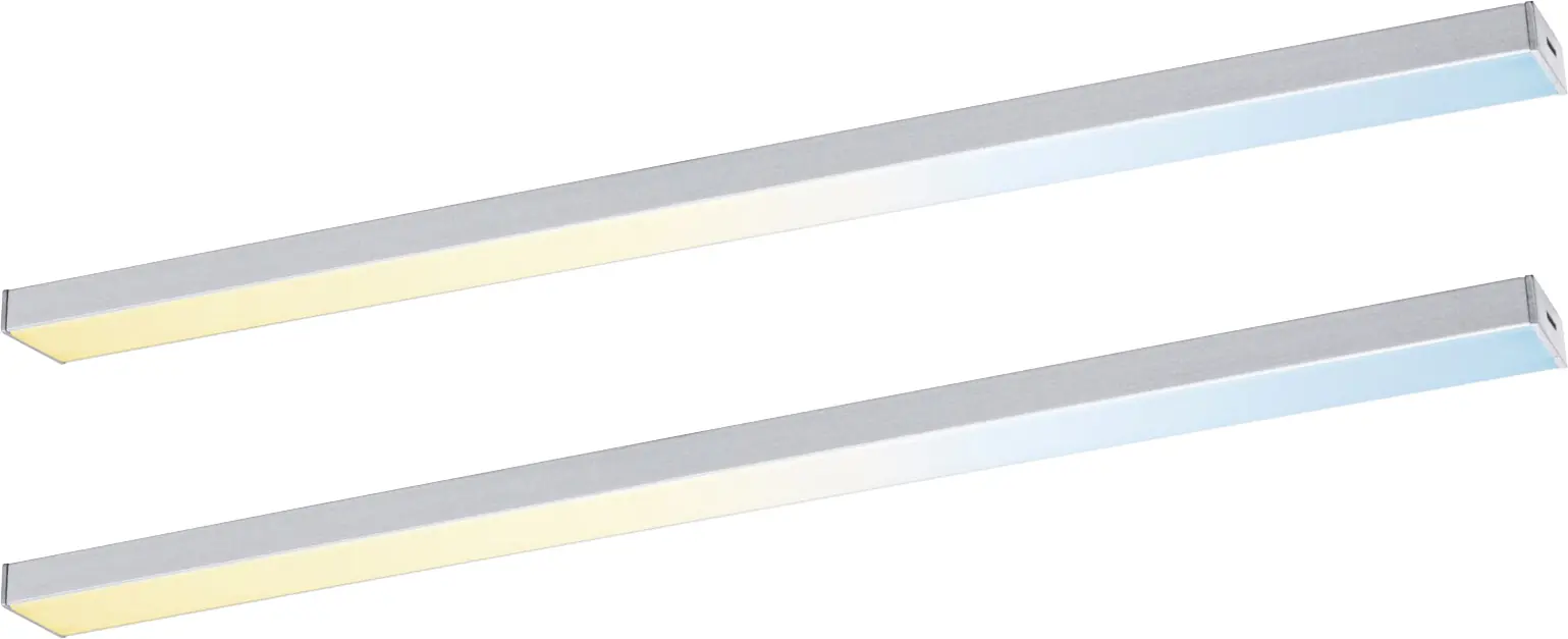 Paulmann LED Lichtleiste Inline Erweiterung chrom matt 35 cm TW 2er Set