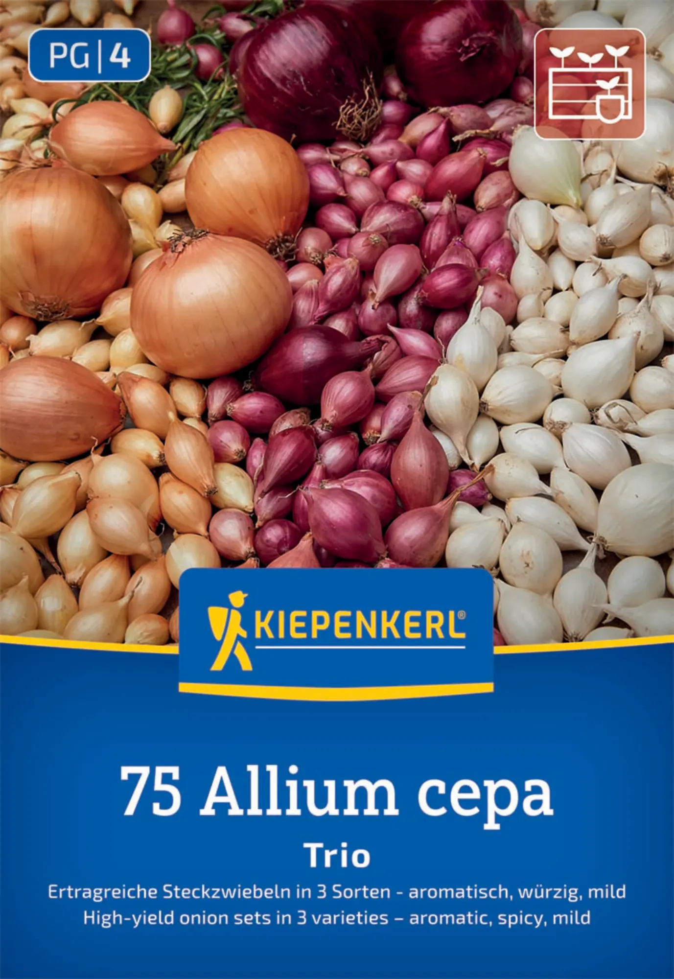 Kiepenkerl Steckzwiebeltrio 75 Stück