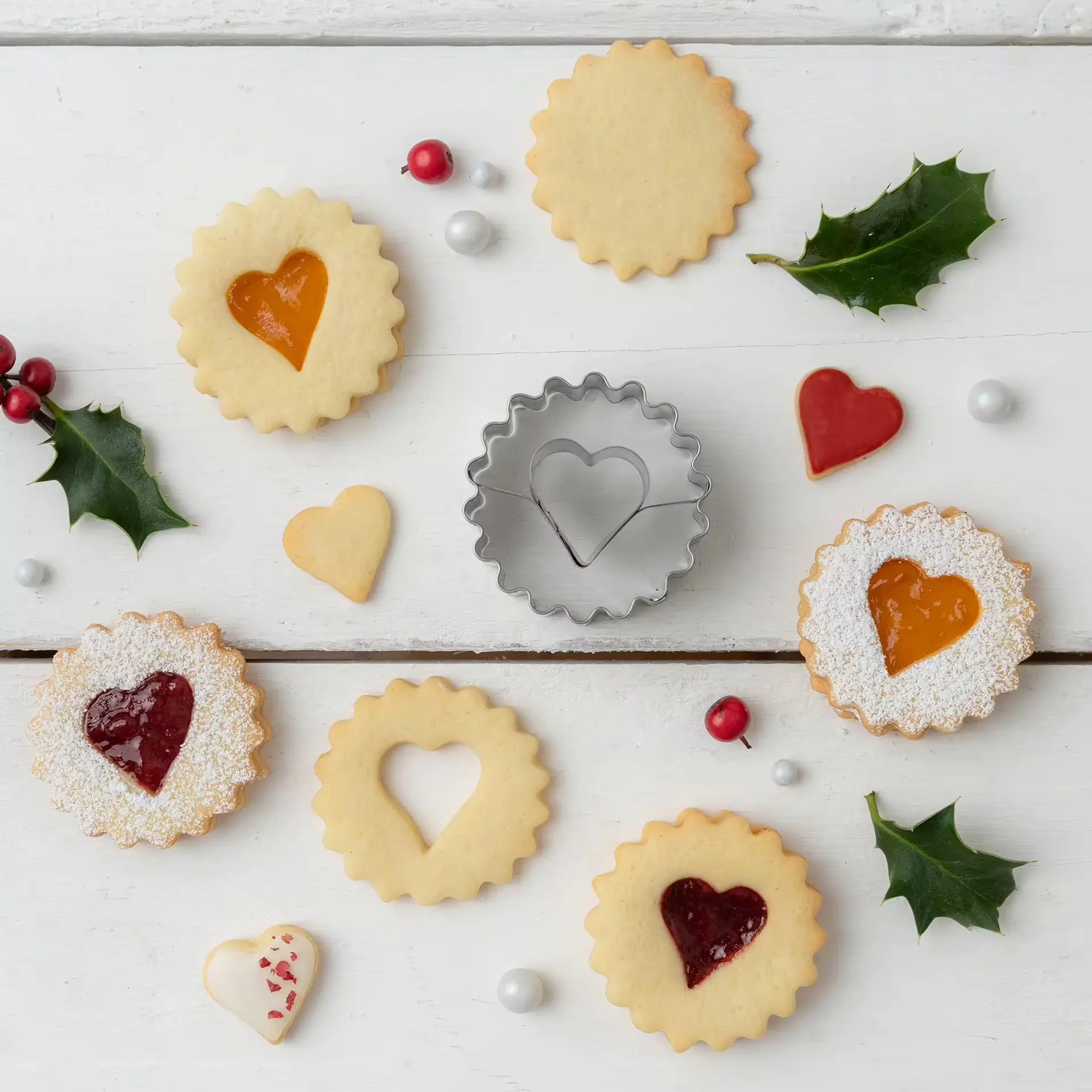 Zenker Ausstecher Linzer mit Herz