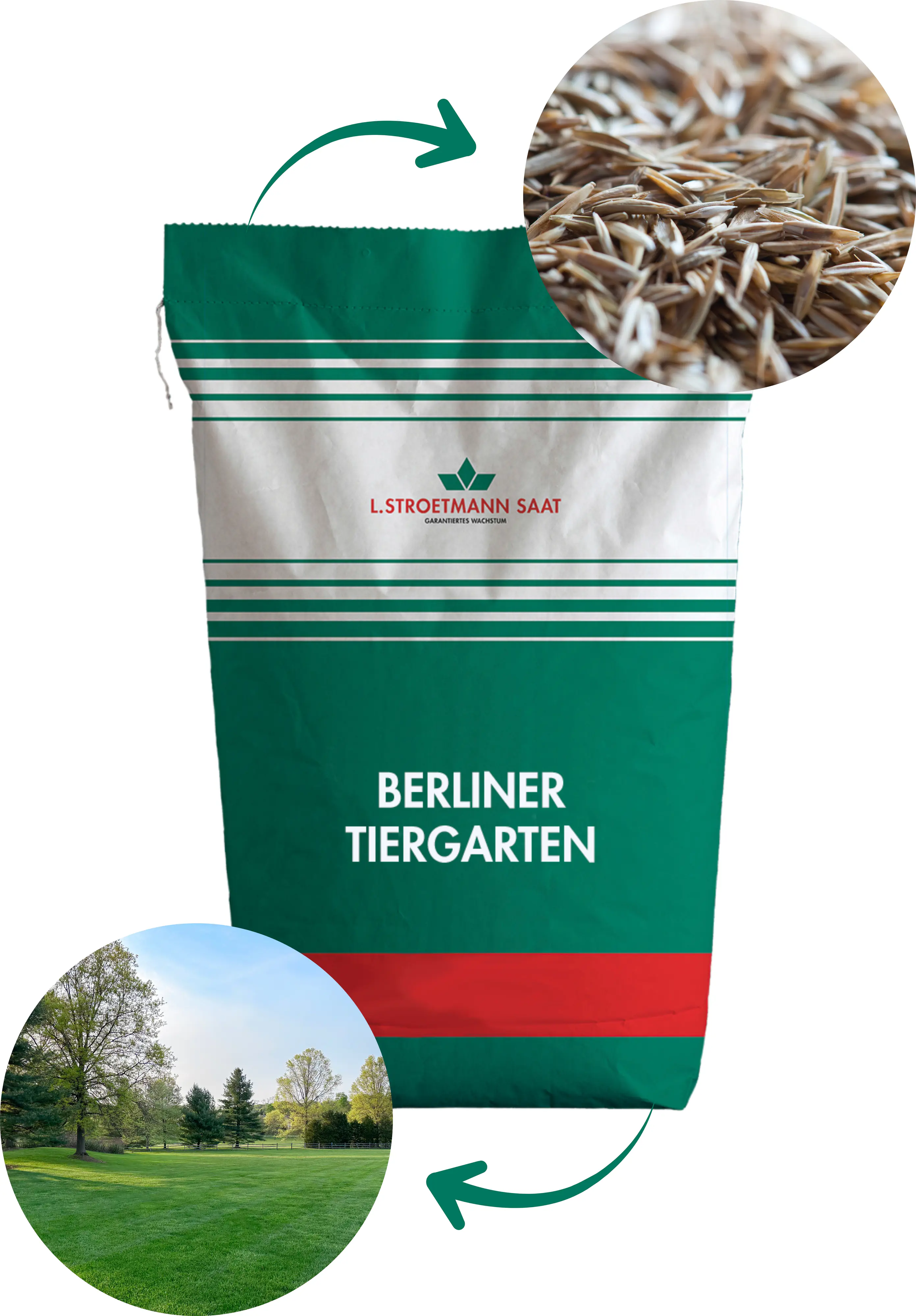Rasensamen Berliner Tiergarten 10 kg
