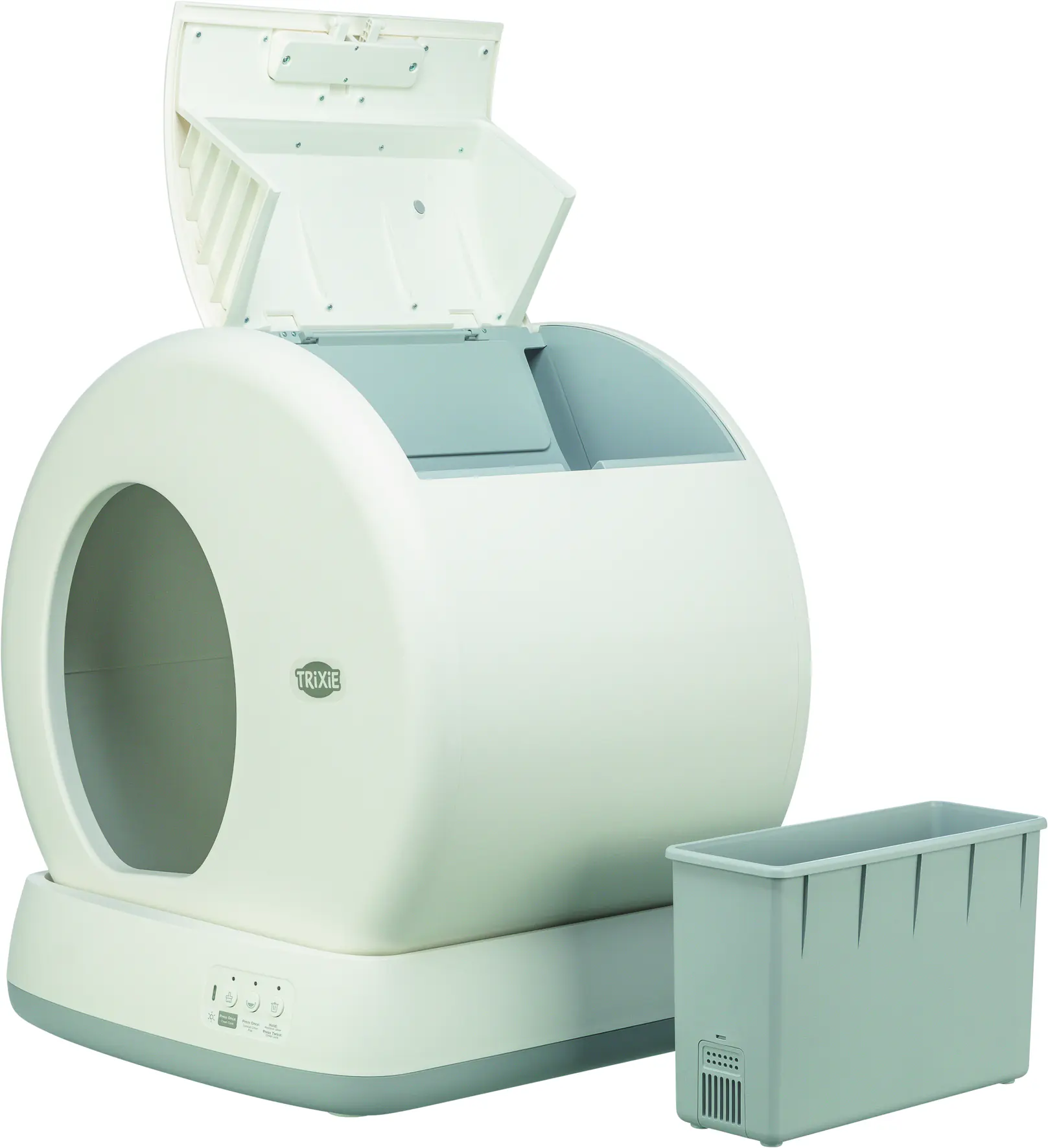 Trixie Selbstreinigende Katzentoilette 53 x 55,5 x 52 cm weiß