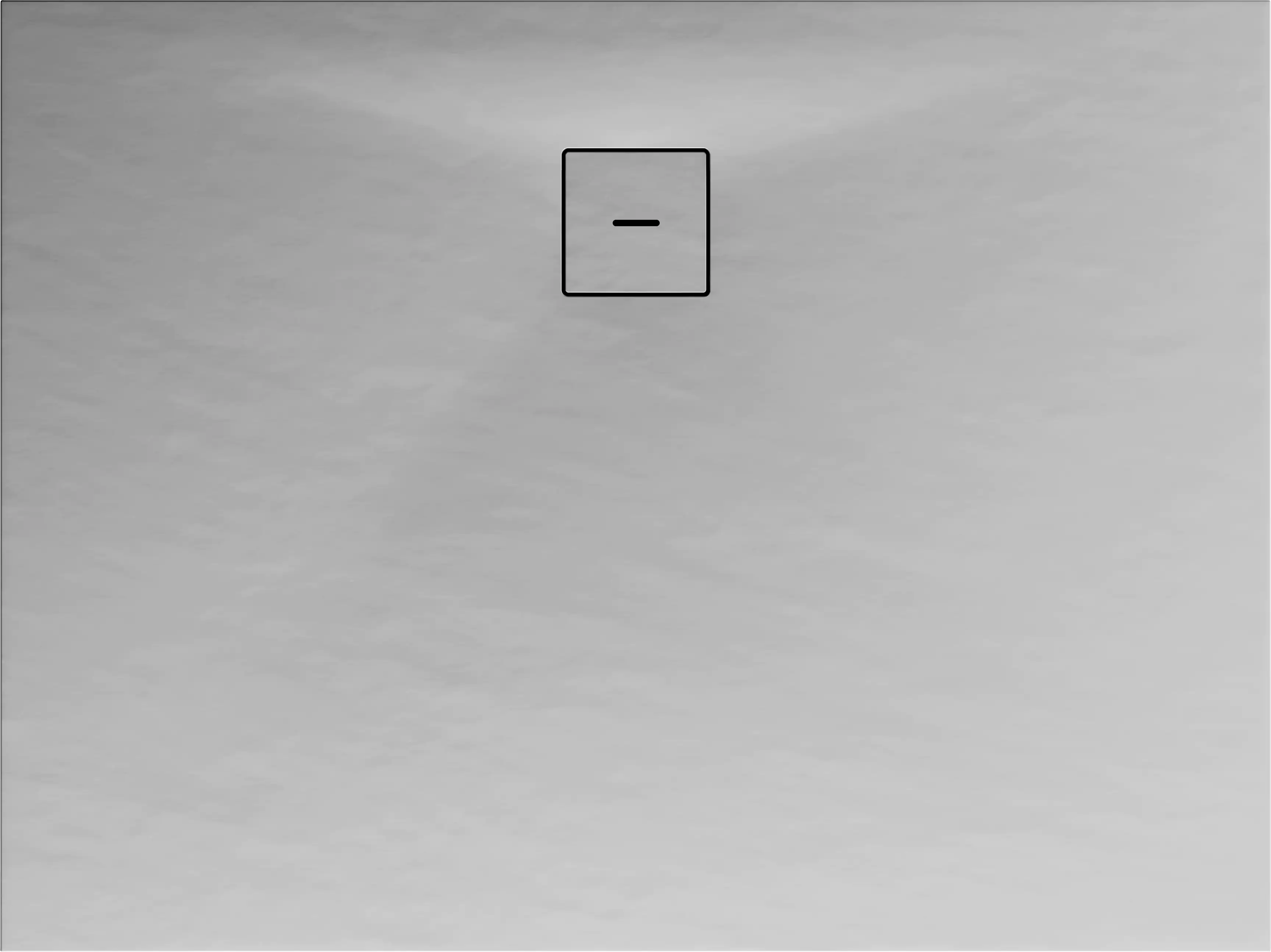 Schulte Duschwanne Steinstruktur 100 x 140 cm grau