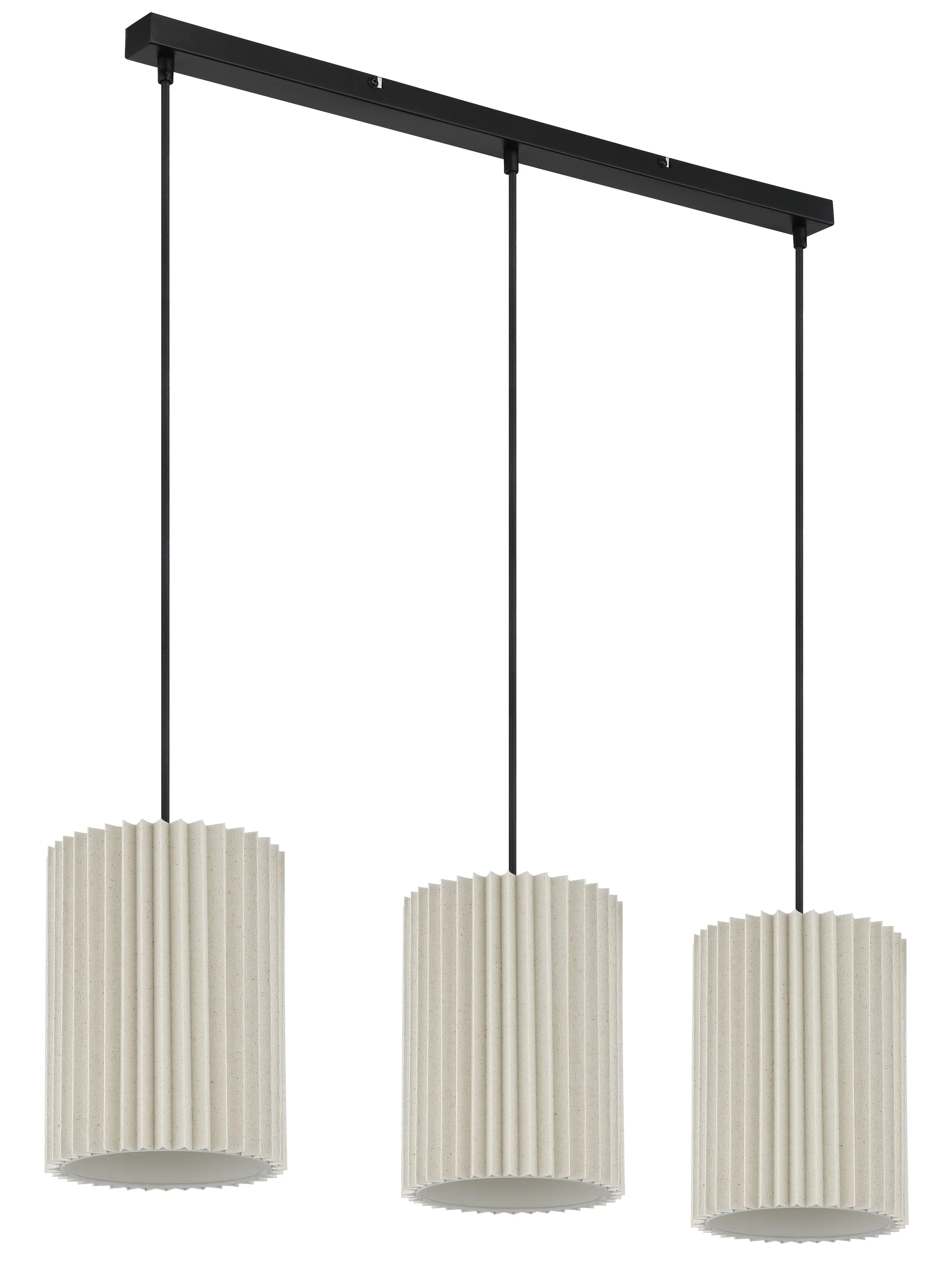 Globo Hängeleuchte Page 85 x 120 cm L x H schwarz matt