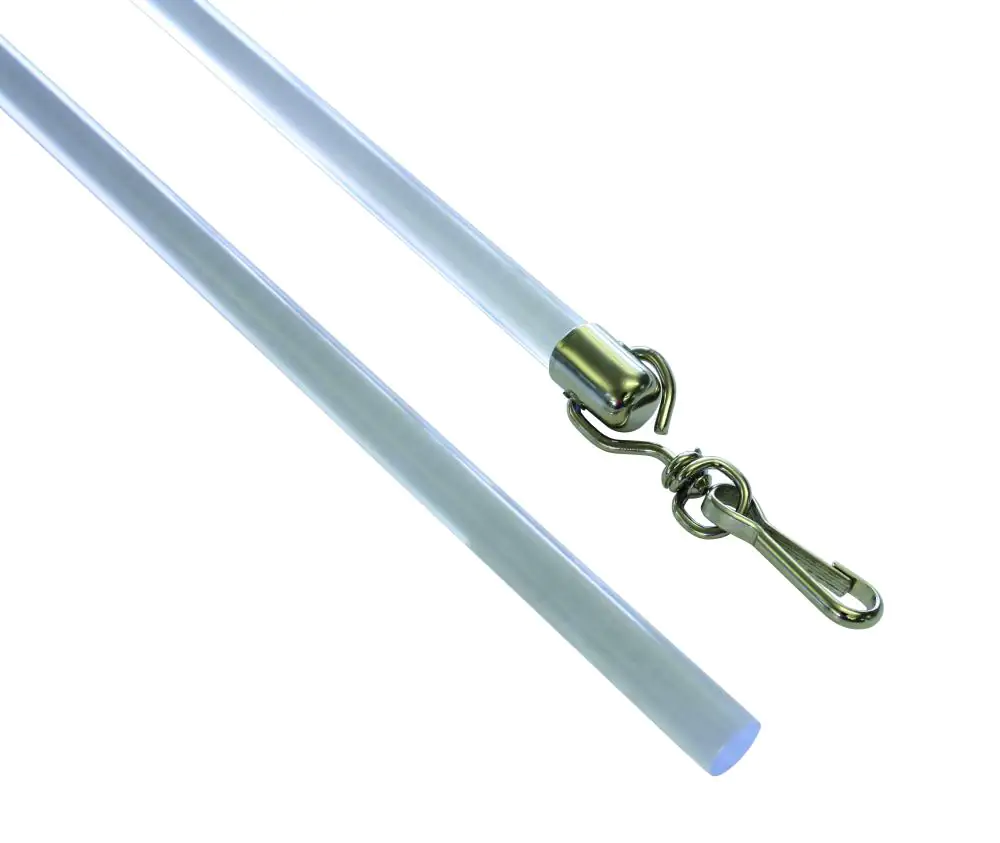 Gardinia Schleuderstab transparent, 75 cm, 2 Stück