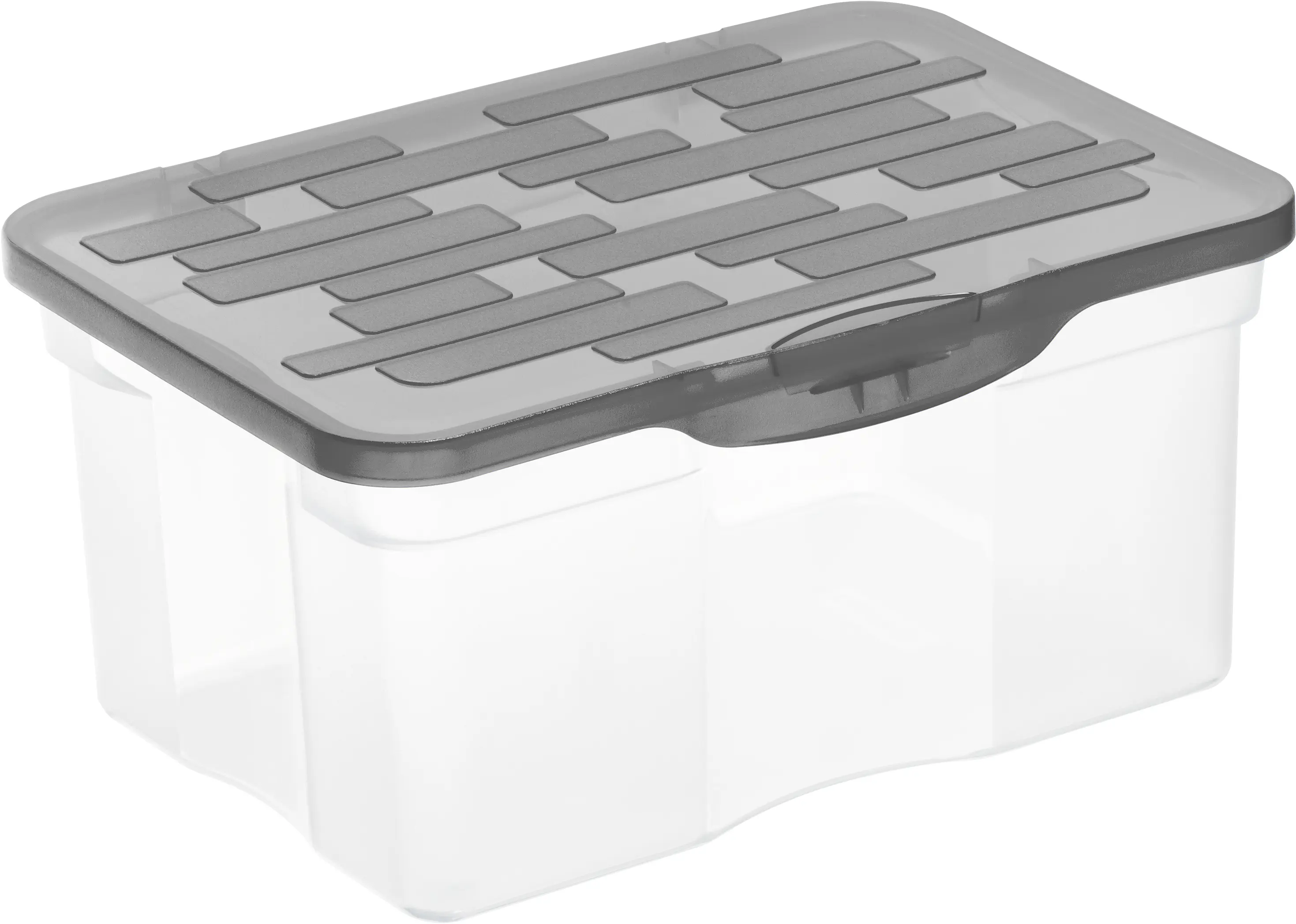 Rotho Aufbewahrungsbox Ranger A5 4,2 L transparent/anthrazit